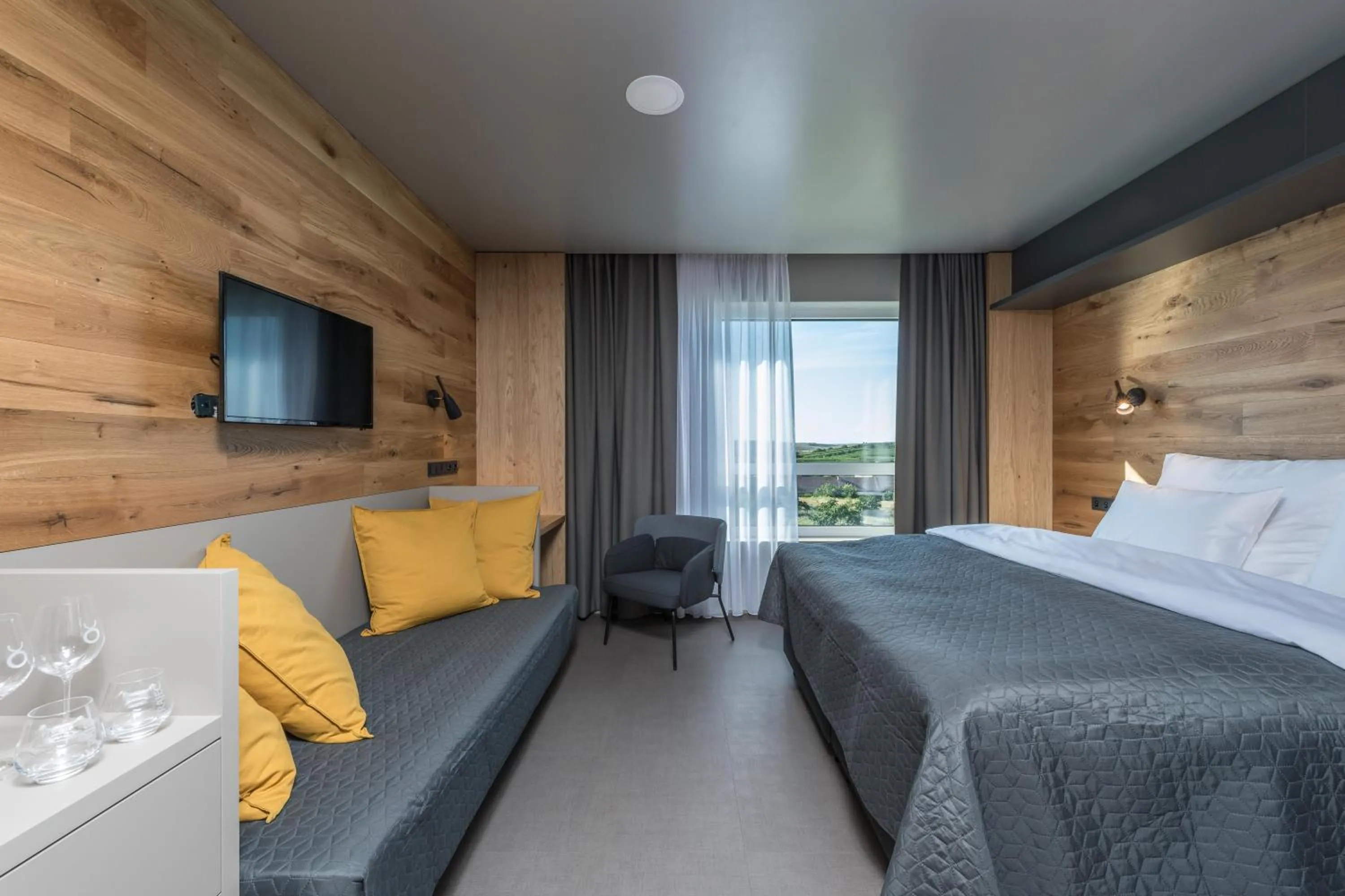 Bedroom, Bed in Boutique Hotel Vinařství Škrobák