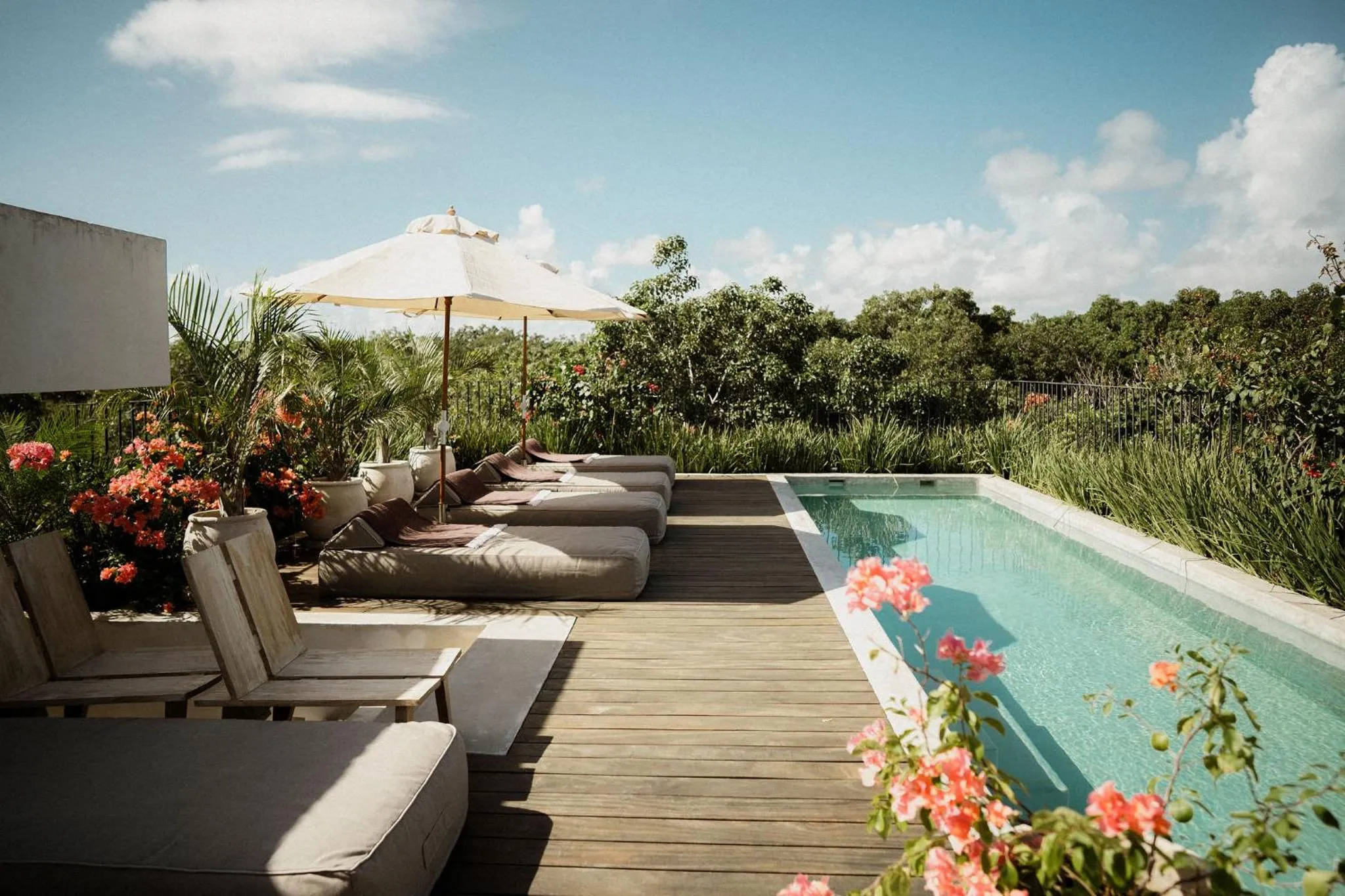 Swimming pool in Jashita Tulum Luxury Villas