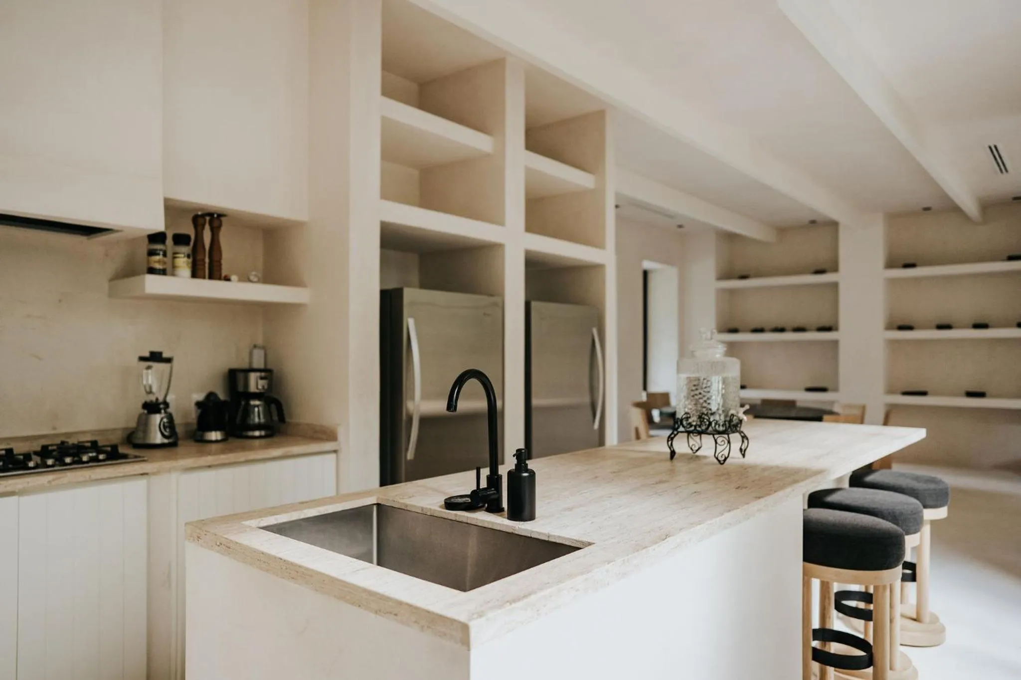 kitchen in Jashita Tulum Luxury Villas