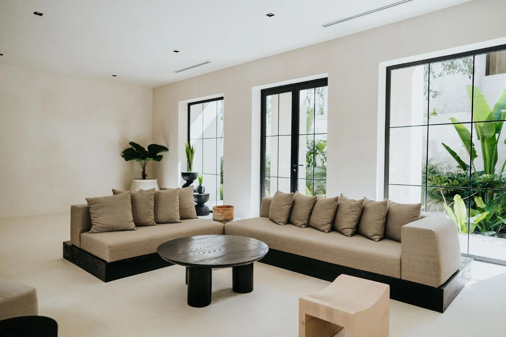 Living room in Jashita Tulum Luxury Villas