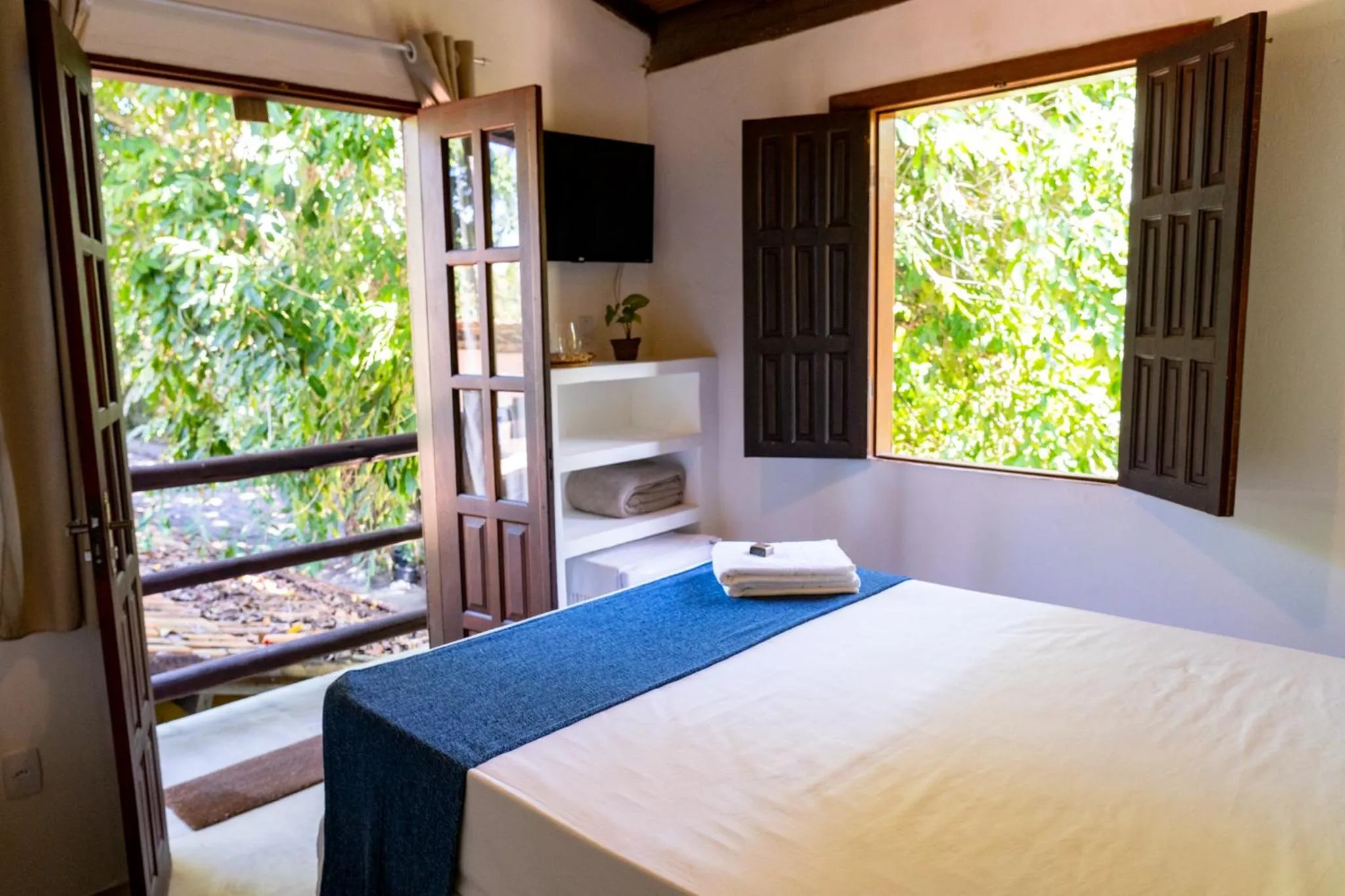 Bed in Pousada Beira Mar