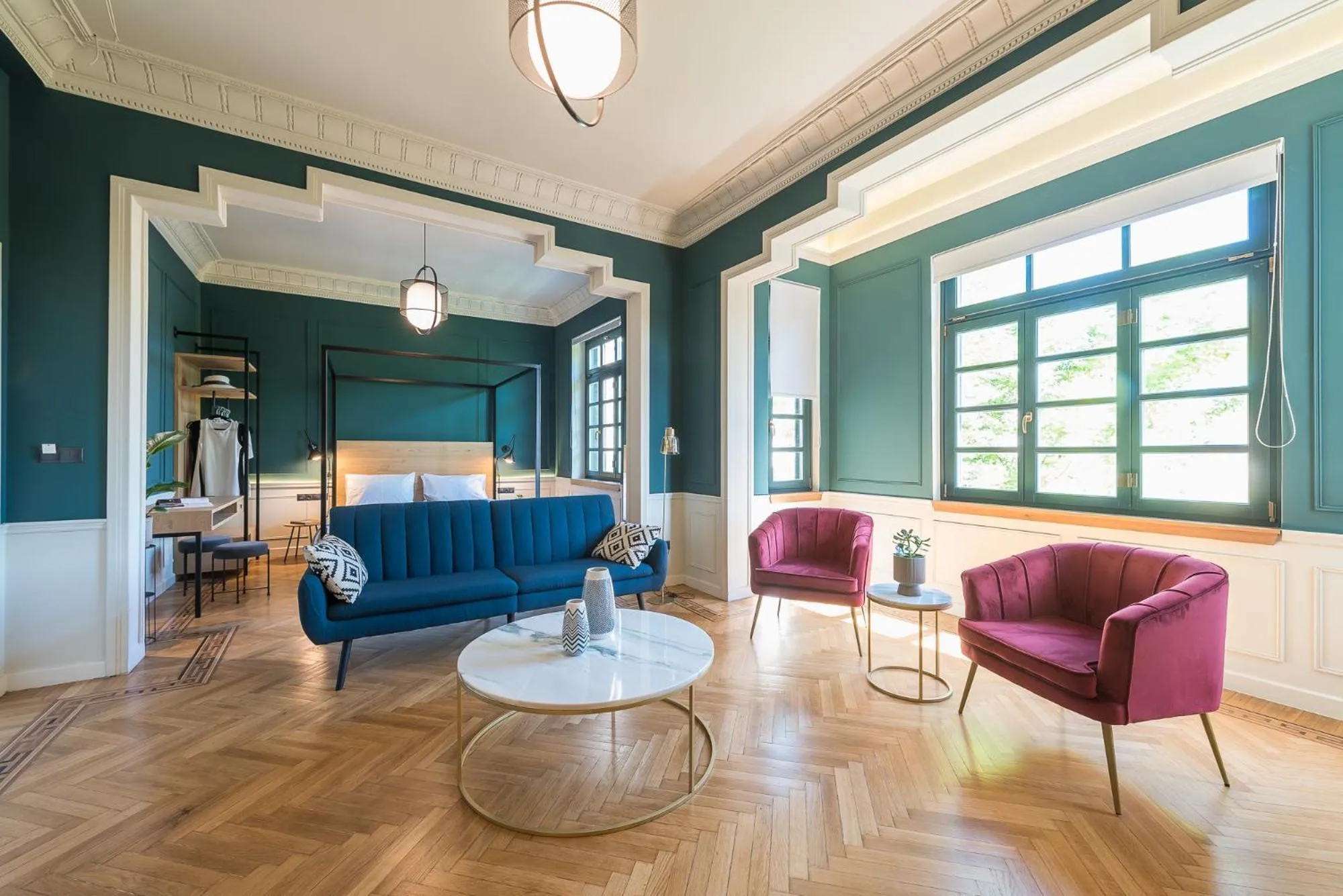 Living room in Moon And Stars Athens