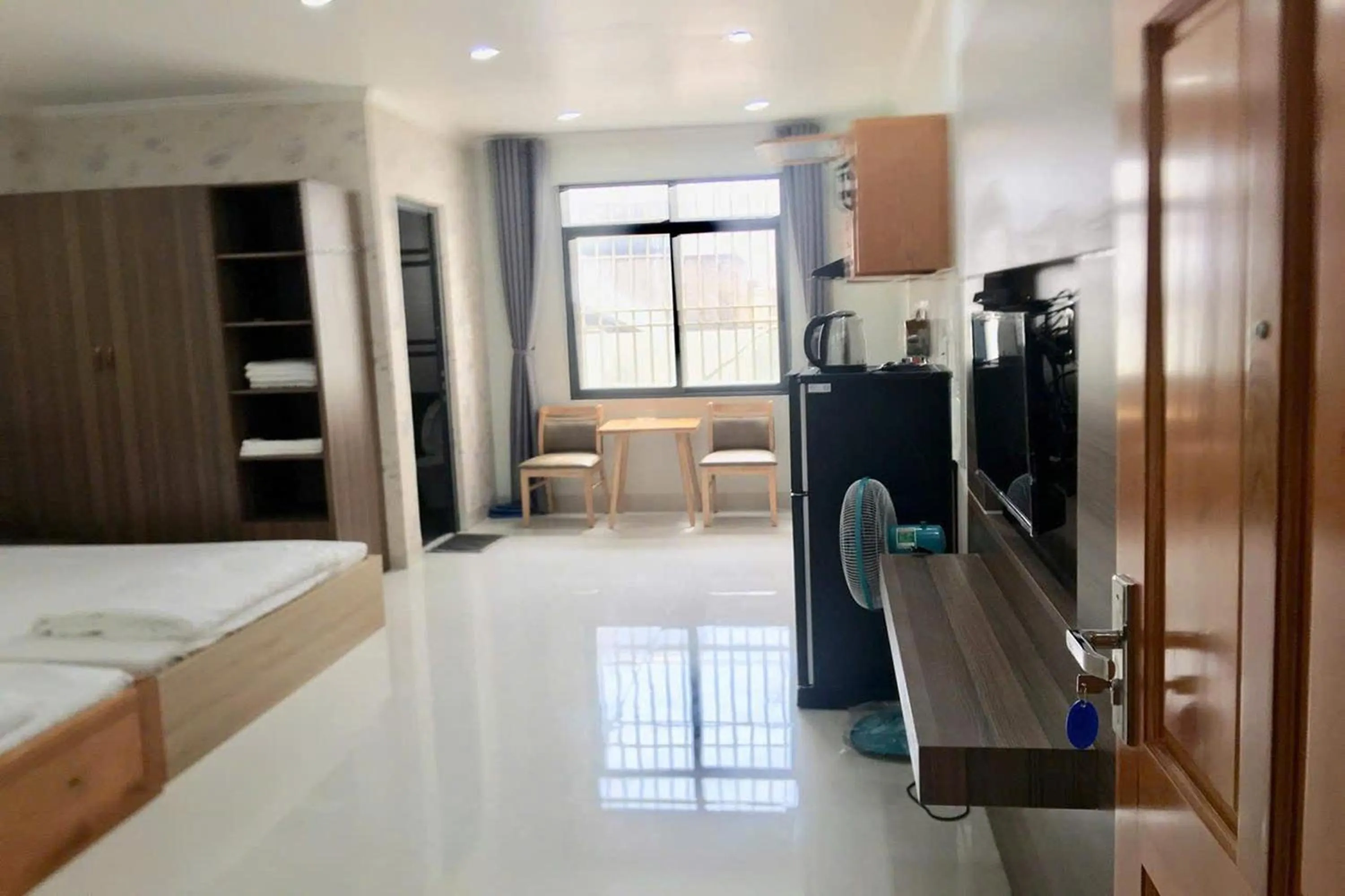 Bed in Nhat Thu Hotel & Apartment