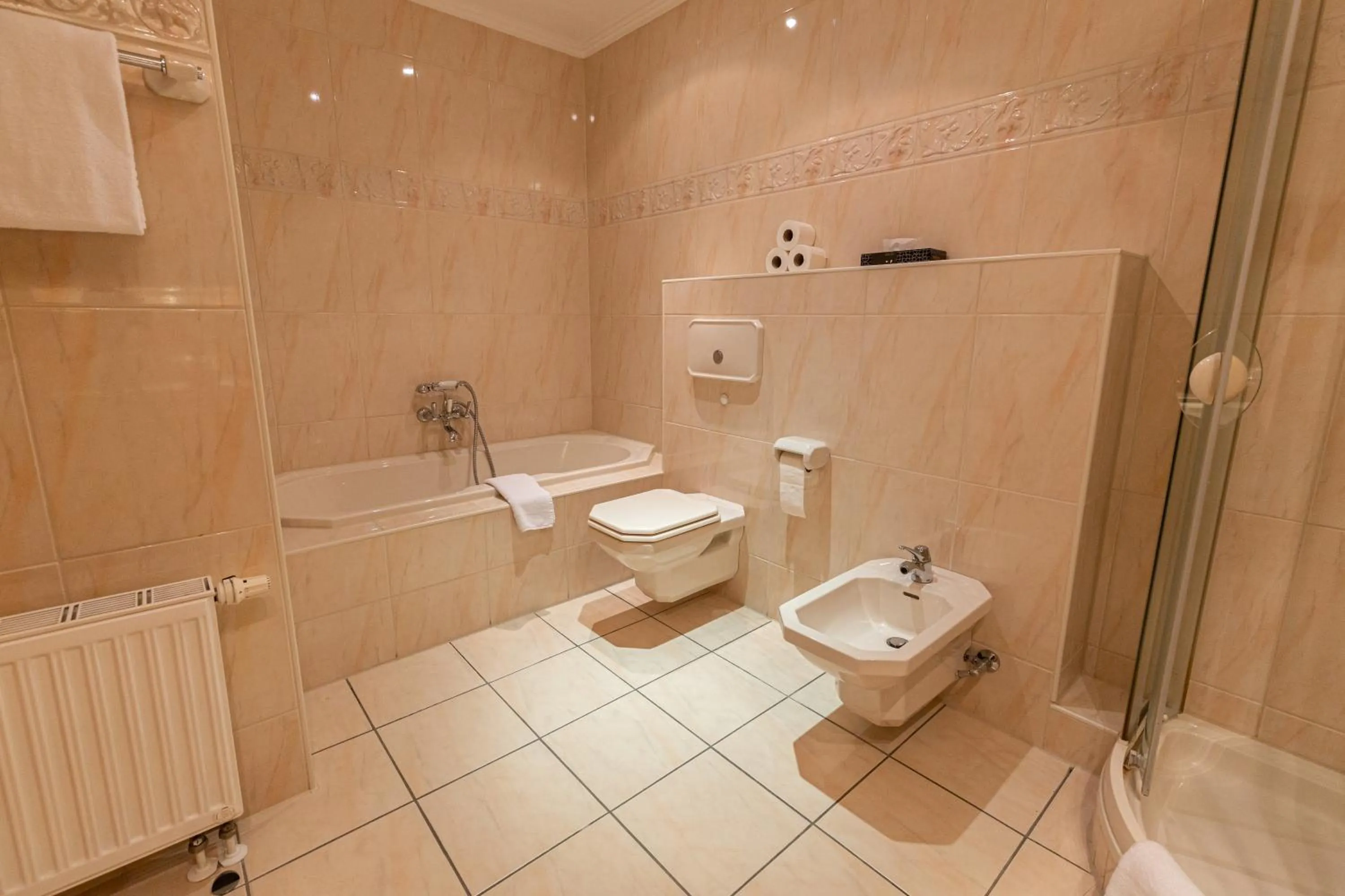 Bathroom in Hotel DH VEC