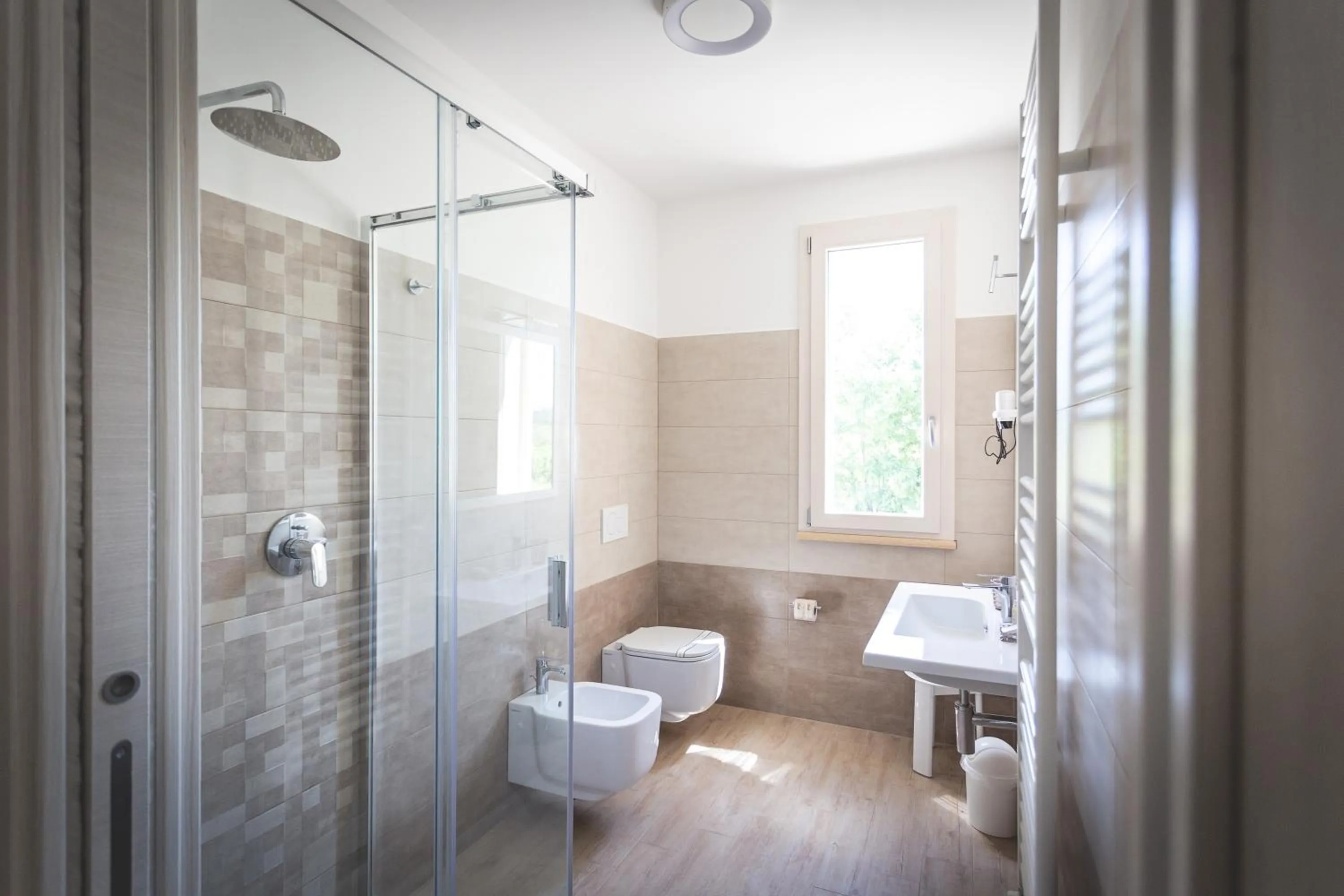 Bathroom in Hotel Residence Vallecorsa