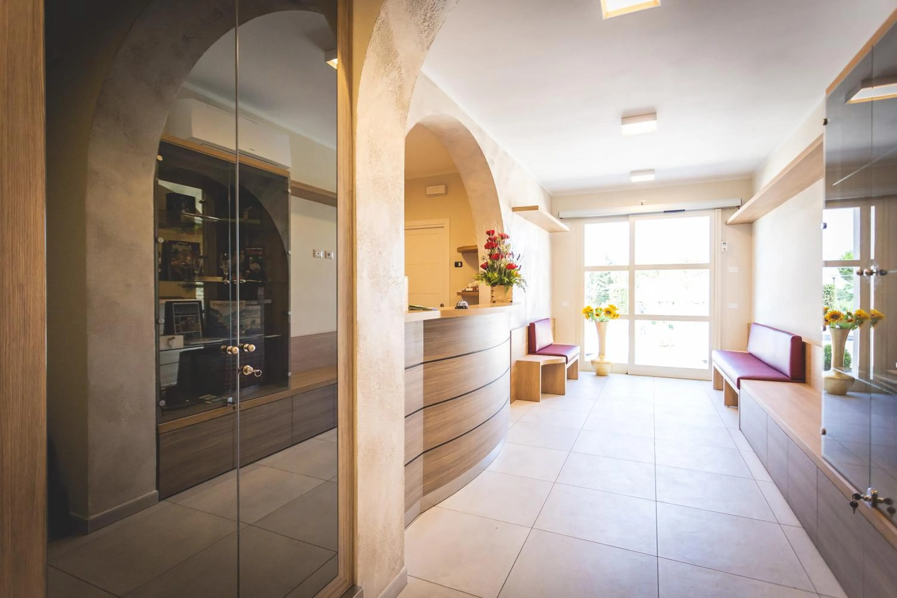 Lobby or reception in Hotel Residence Vallecorsa