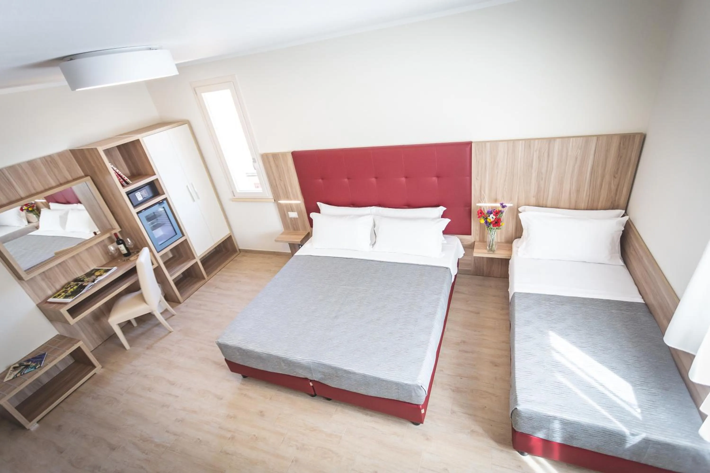 Bedroom, Bed in Hotel Residence Vallecorsa