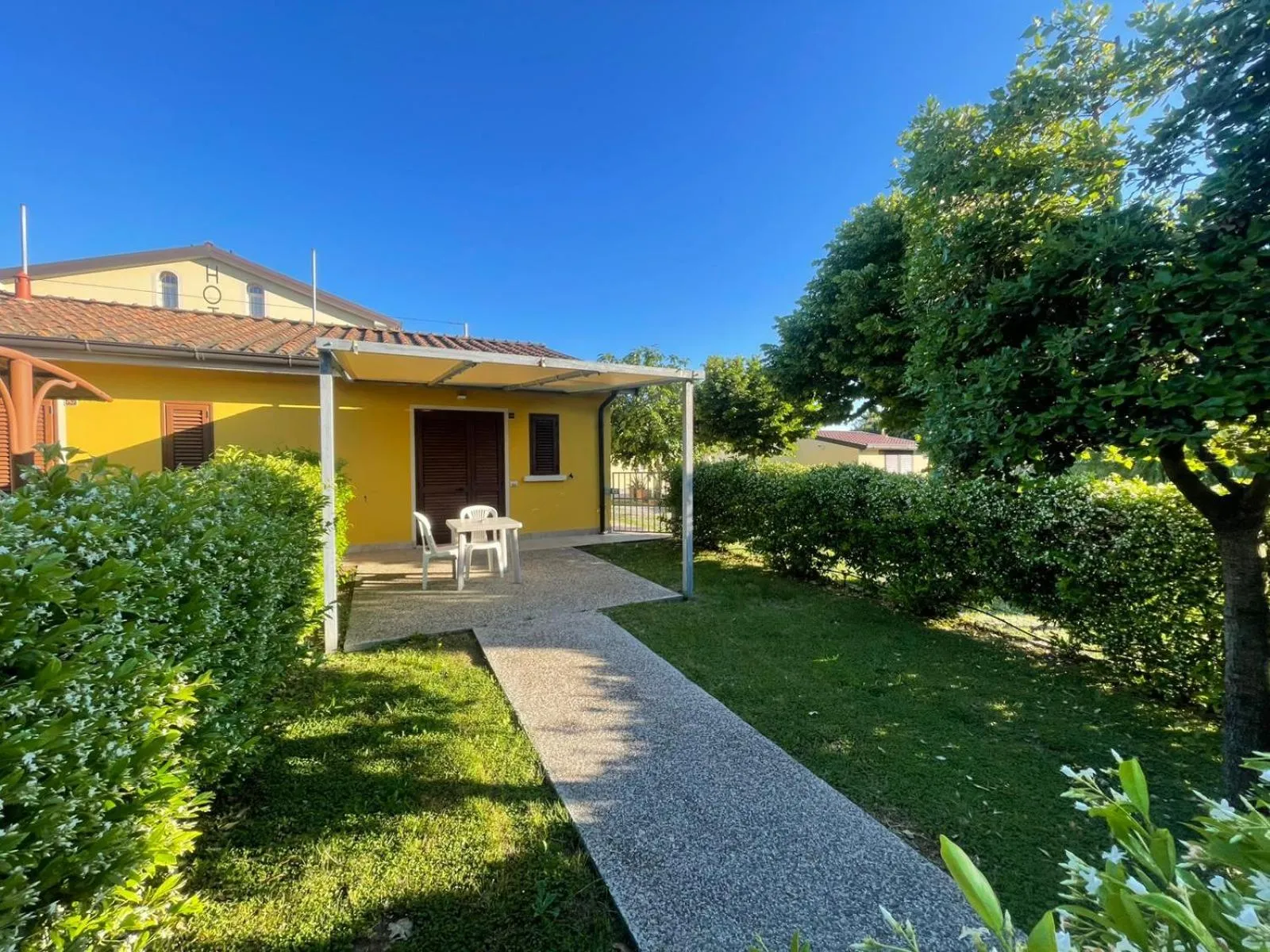Garden in Hotel Residence Vallecorsa
