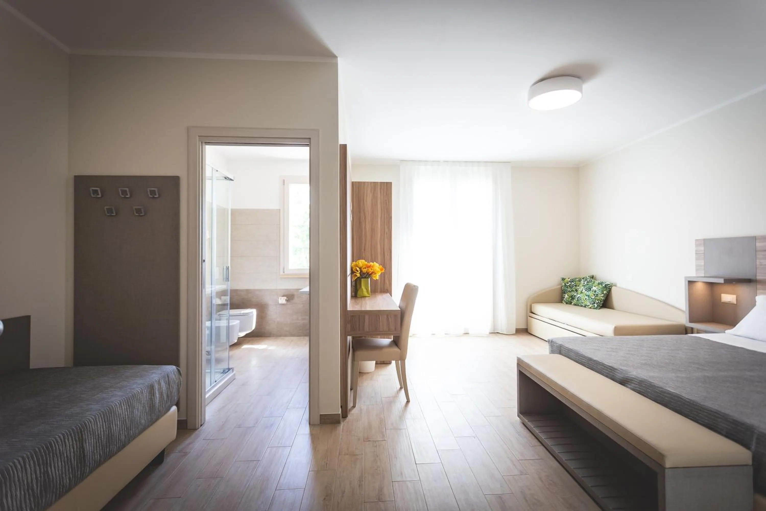 Bedroom, Bed in Hotel Residence Vallecorsa