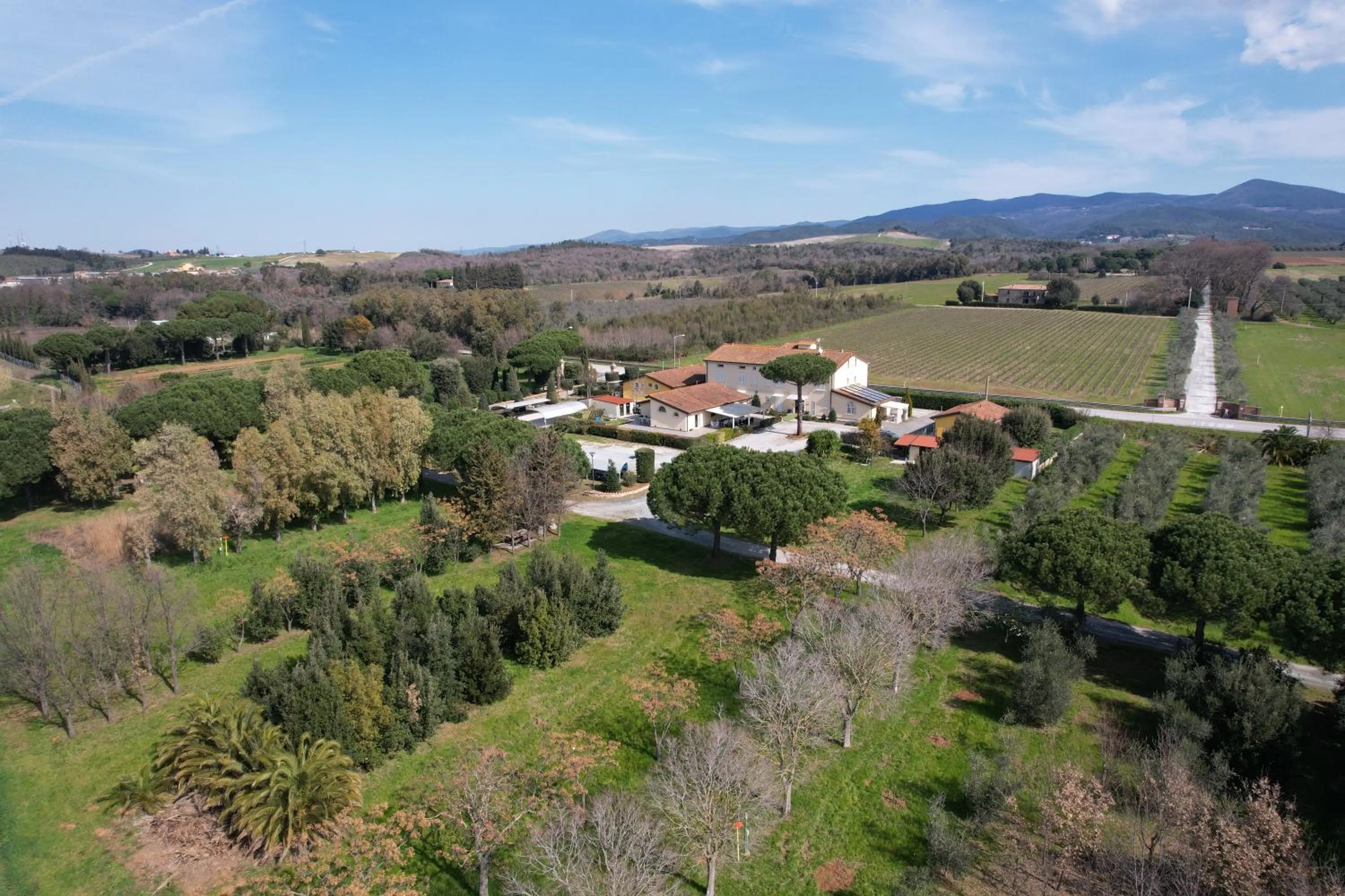 Bird's eye view in Hotel Residence Vallecorsa