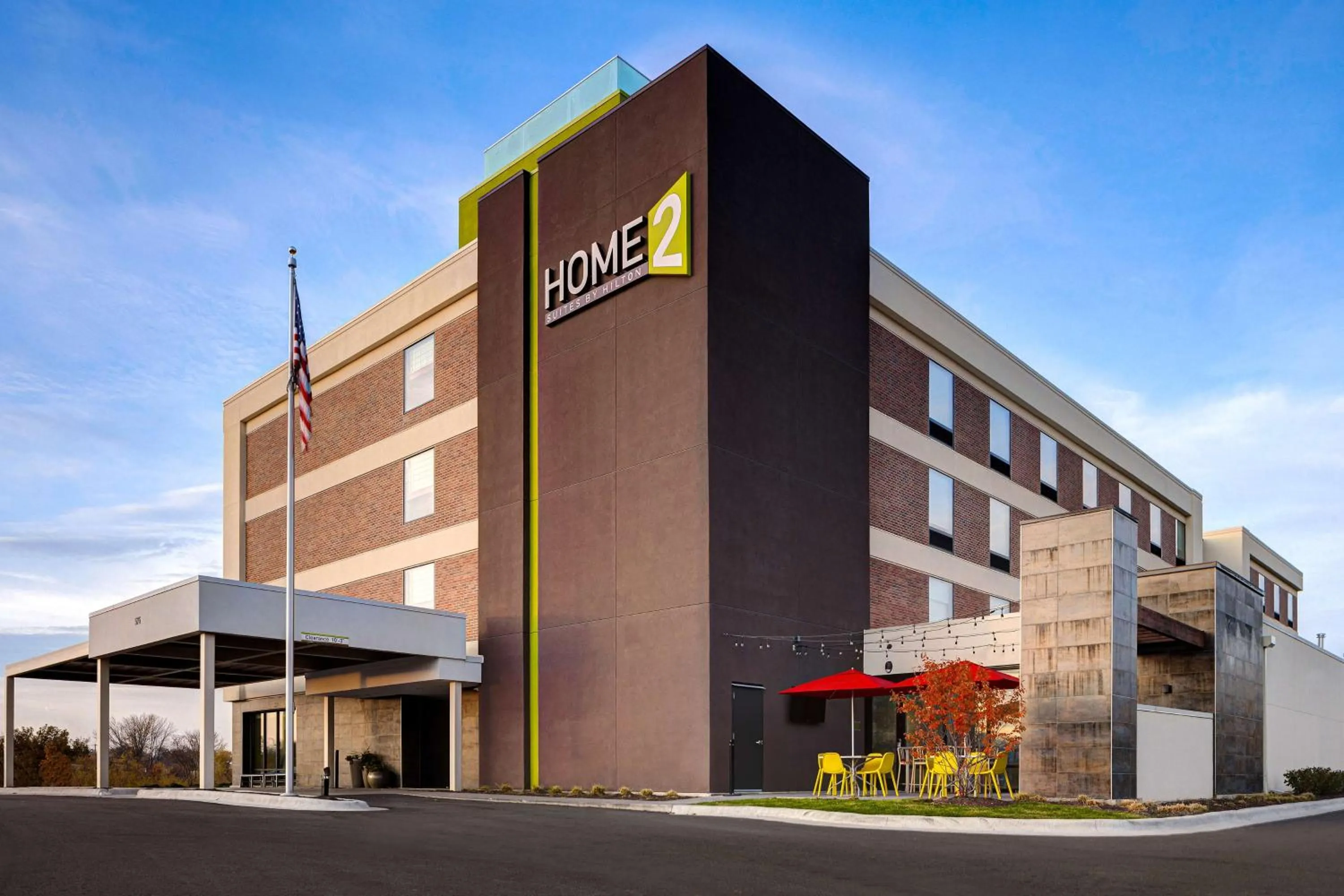 Property building in Home2 Suites By Hilton DeKalb