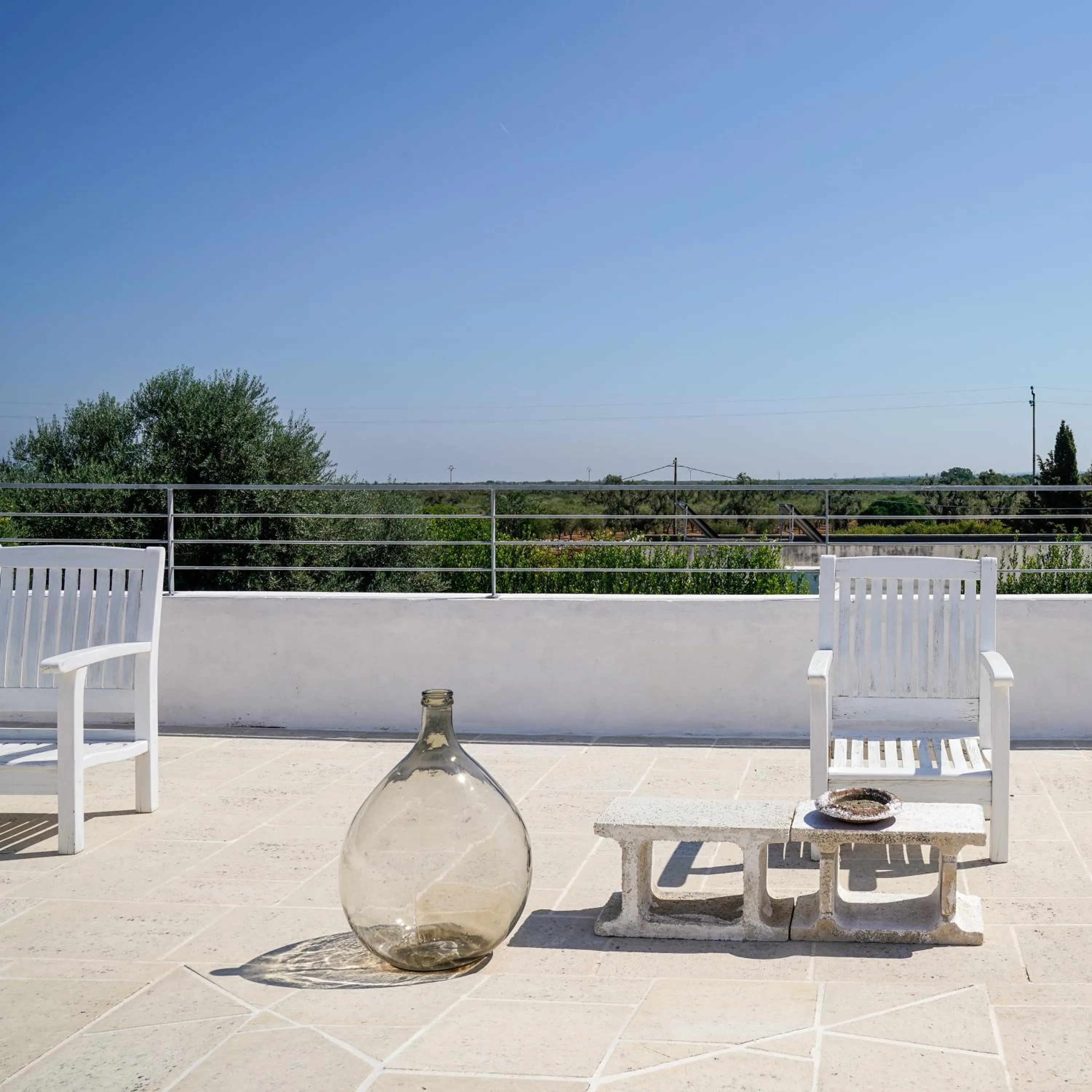 Balcony/Terrace in Masseria Borgo Santuri
