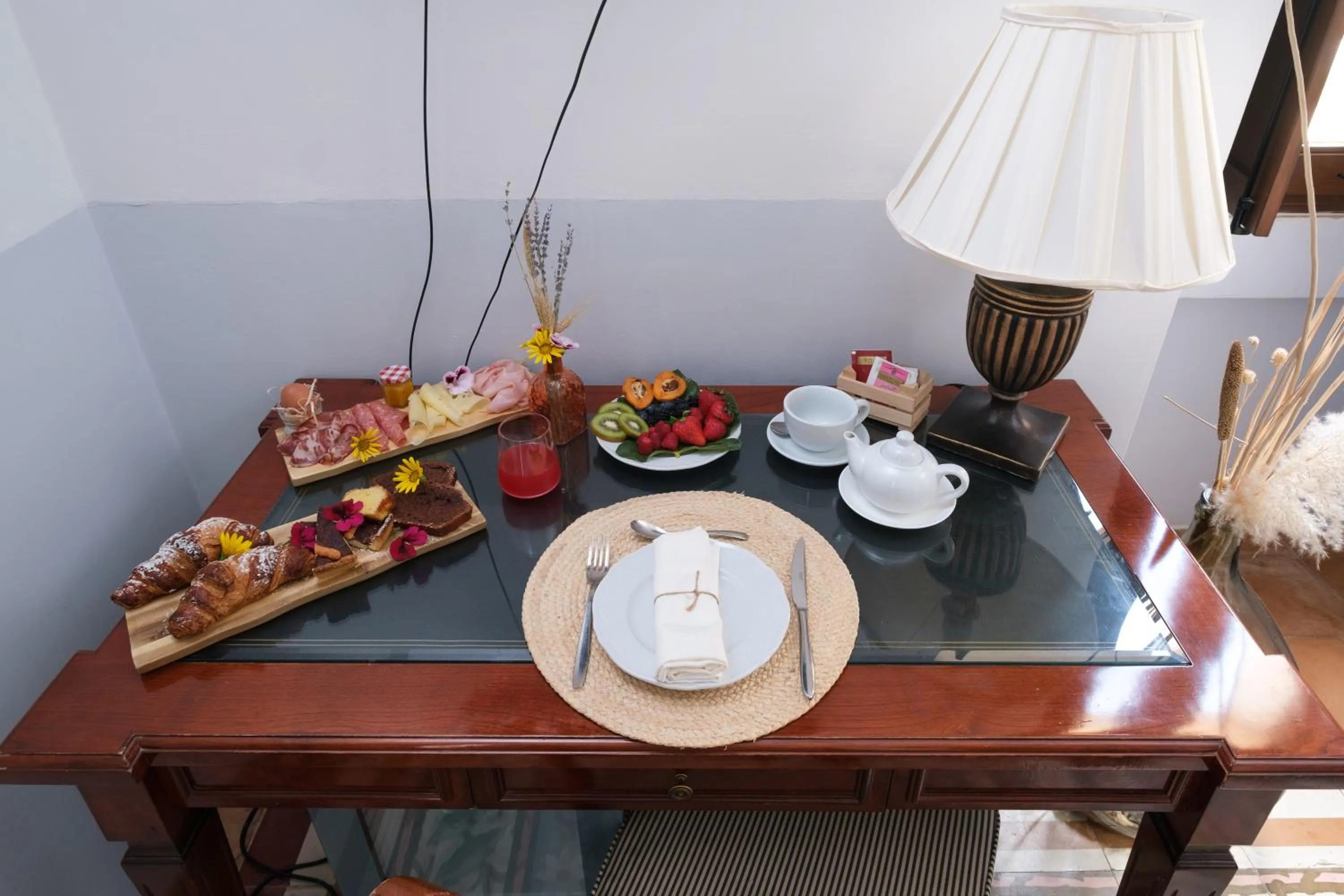 Decorative detail in Masseria Borgo Santuri