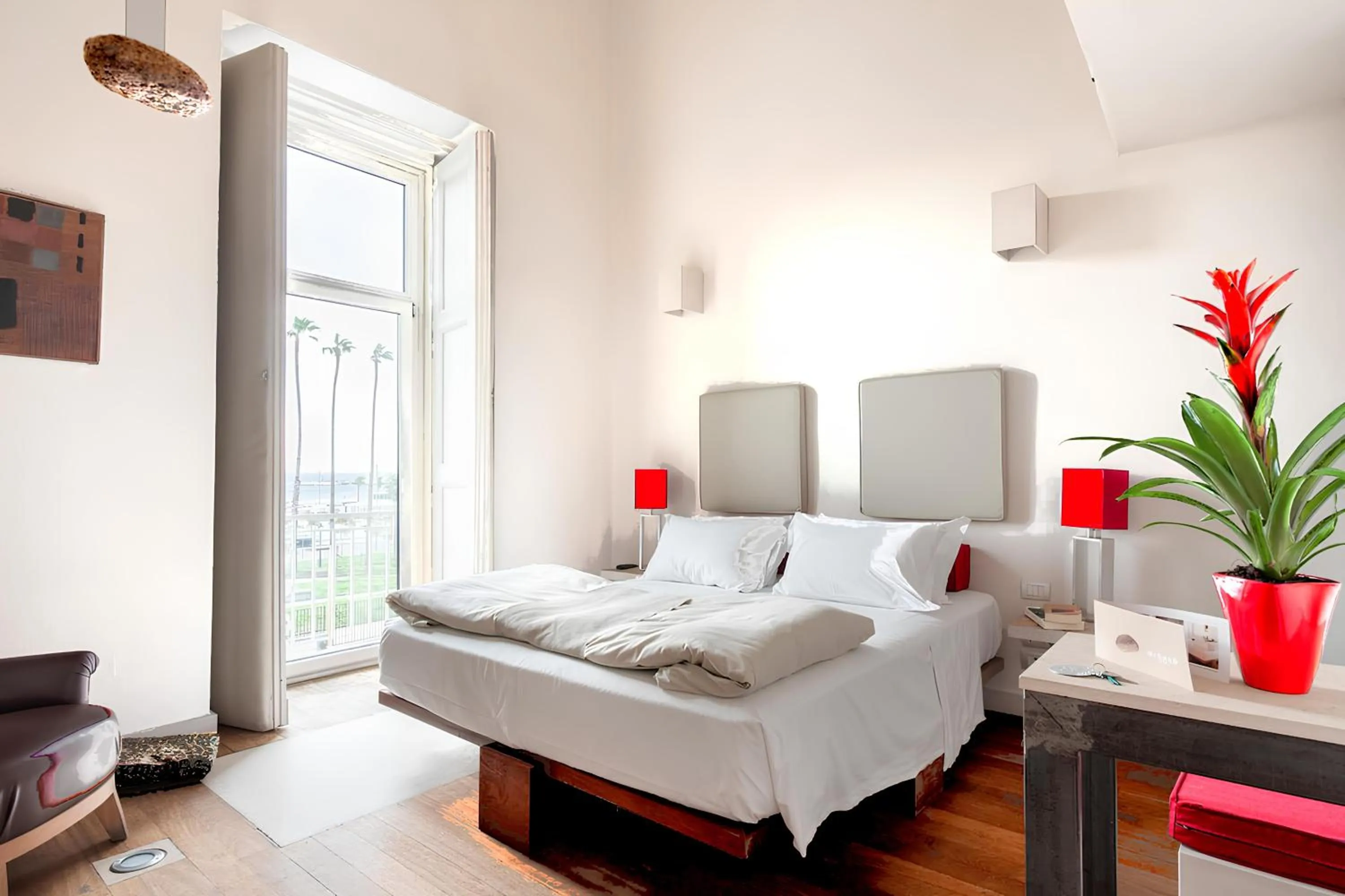 Bedroom, Bed in Micalò Art Rooms