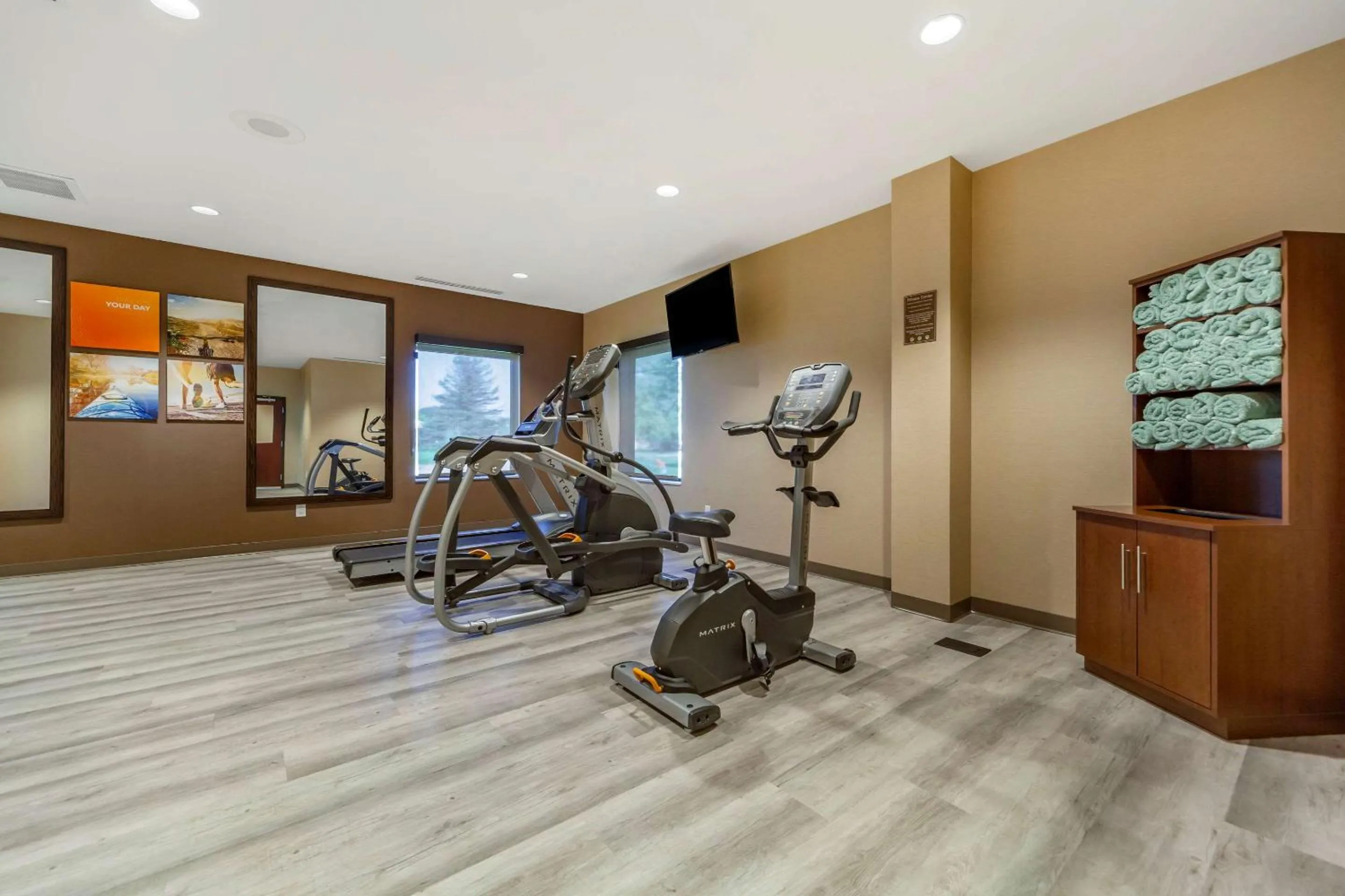 Fitness centre/facilities in Comfort Suites Grand Island South