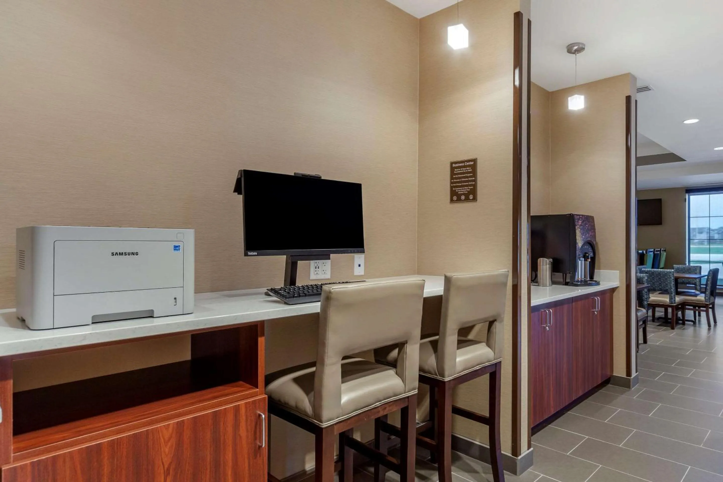 On site in Comfort Suites Grand Island South