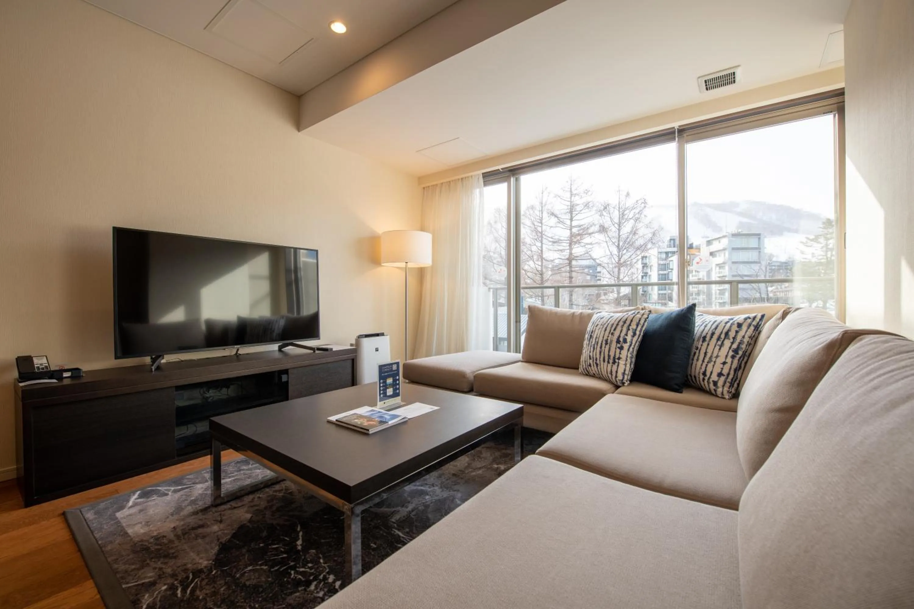 Living room in Chatrium Niseko Japan
