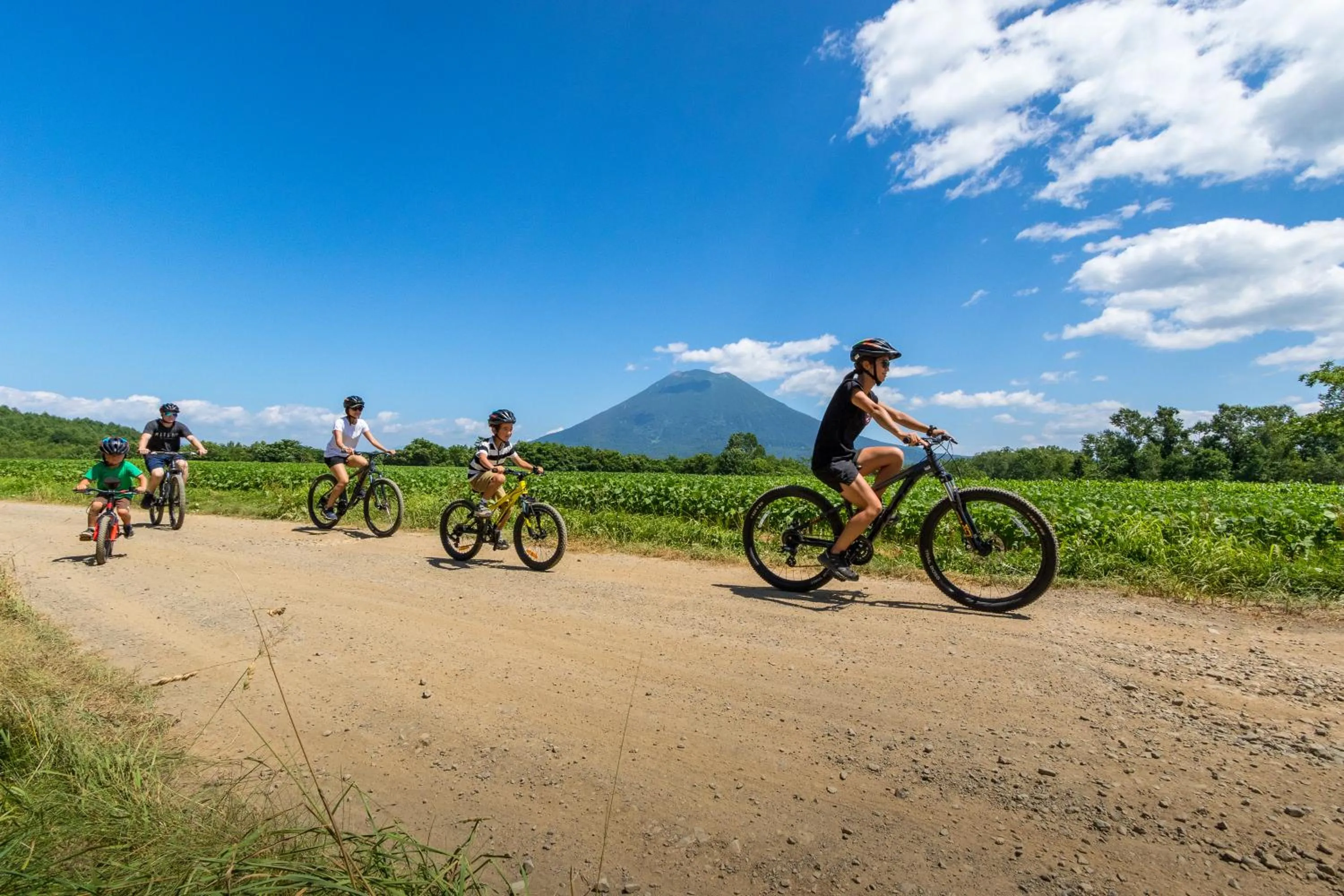 Cycling in Chatrium Niseko Japan