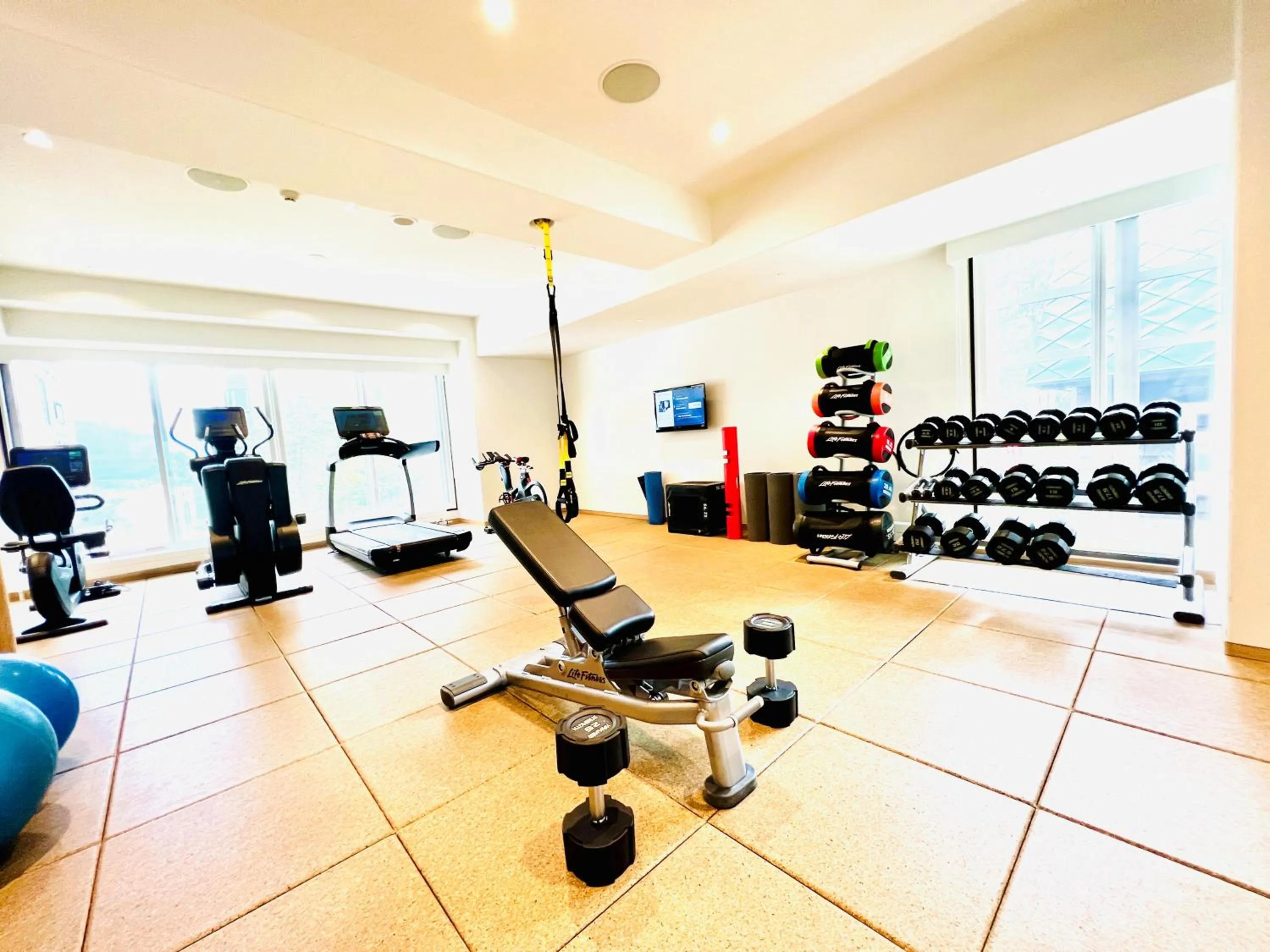 Fitness centre/facilities in Chatrium Niseko Japan