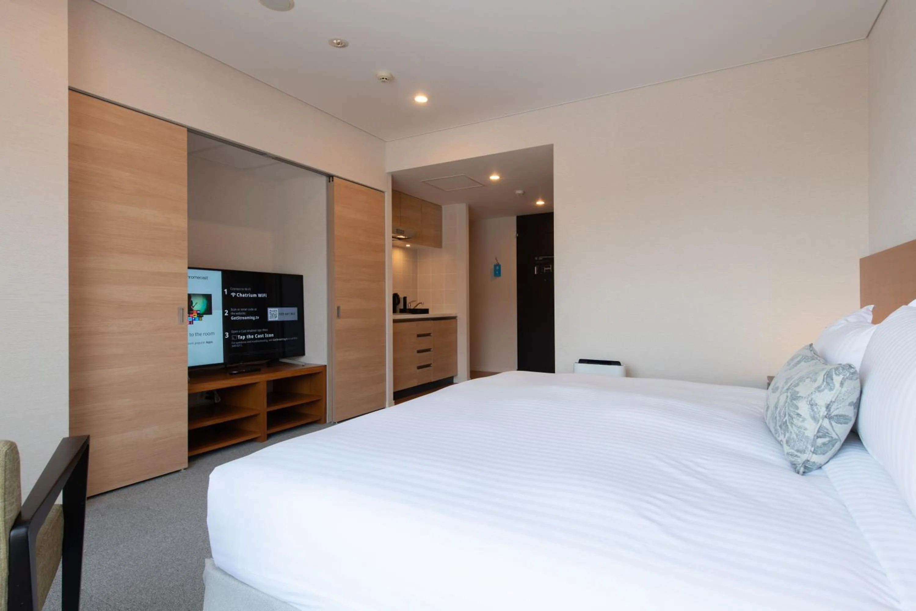 Bed in Chatrium Niseko Japan