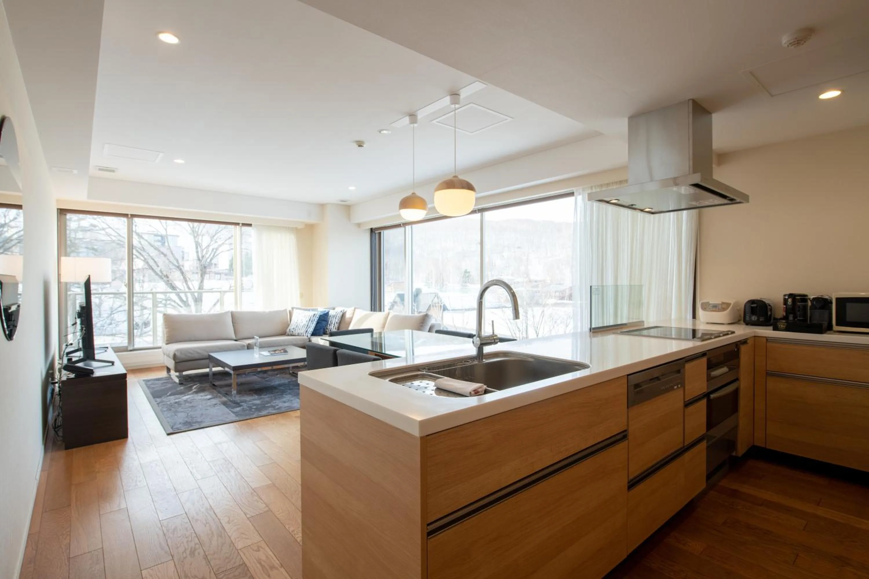 Kitchen or kitchenette in Chatrium Niseko Japan