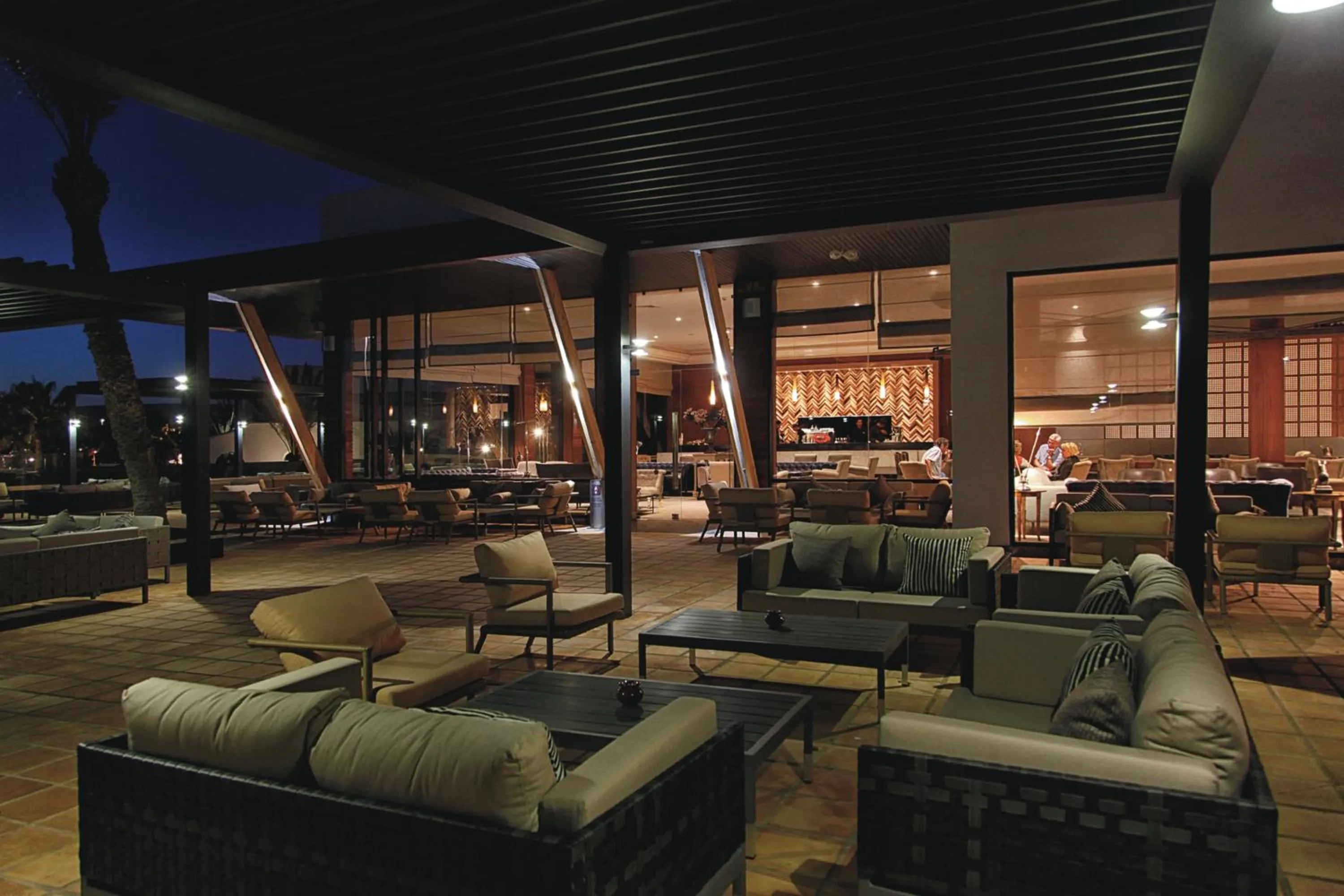 Lounge or bar in Hotel Riu Tikida Dunas - All inclusive