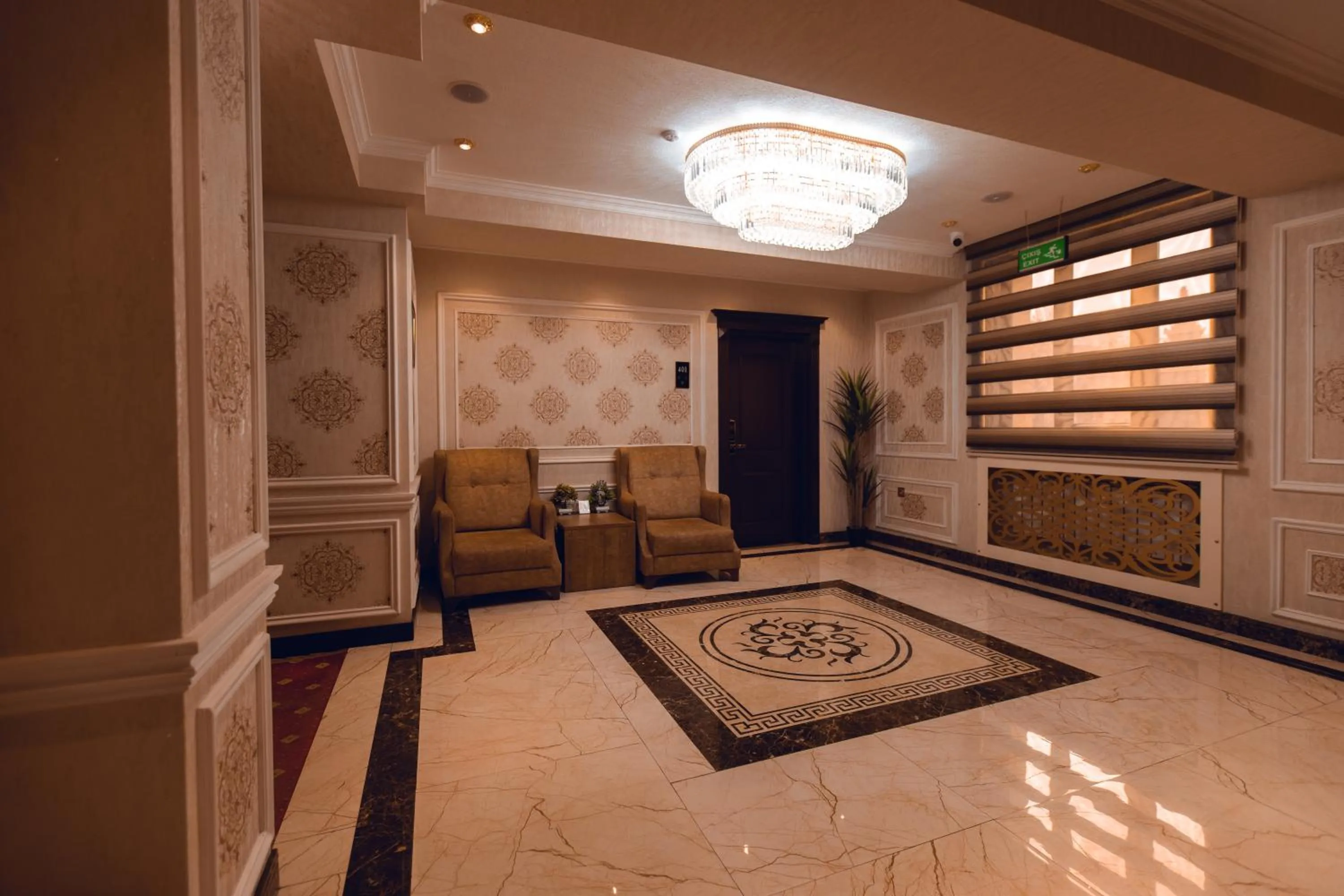 Floor plan in Baku Hotel Ganja