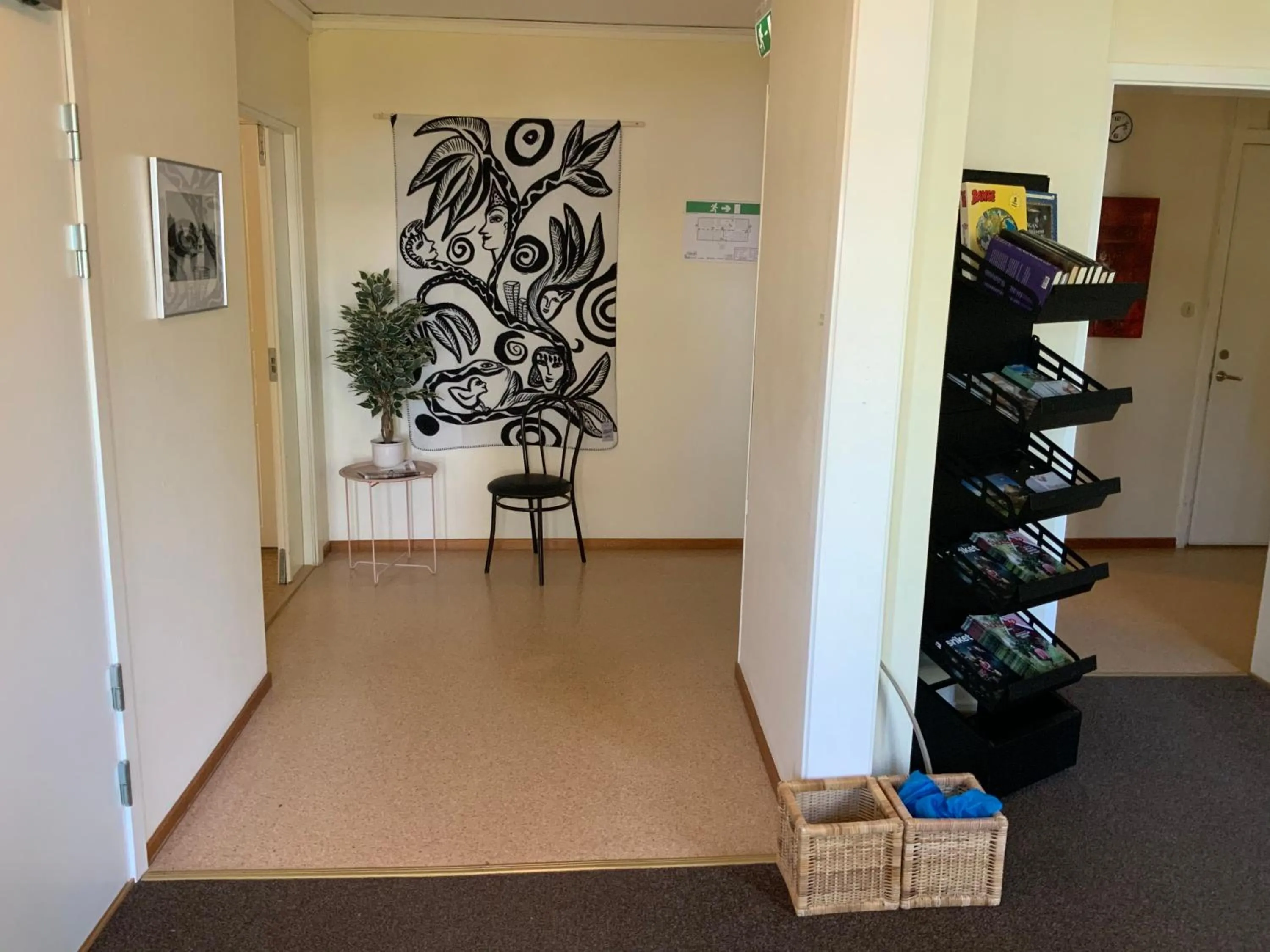 Lobby or reception in Evedals Vandrarhem Växjö