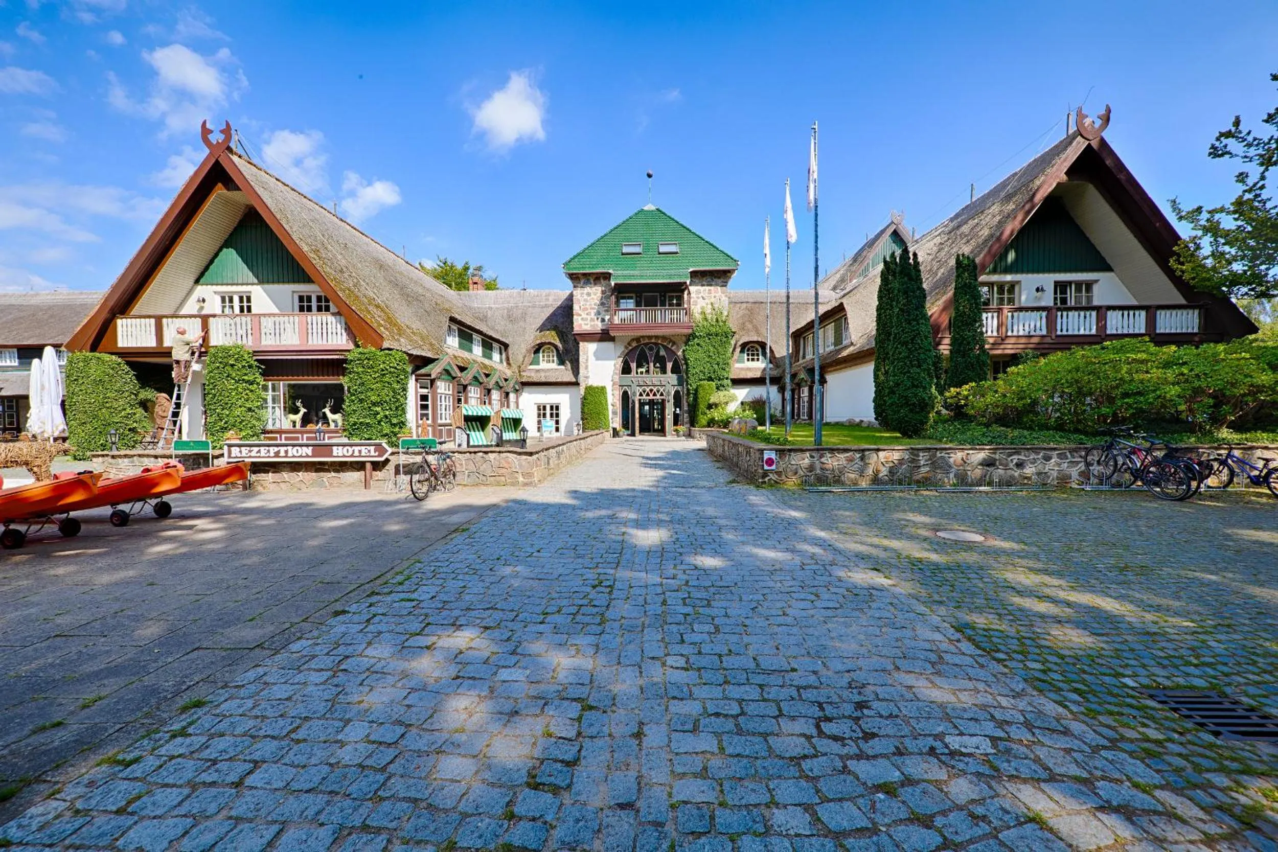 Property building in Meeressterne Hotel Forsthaus Damerow