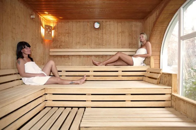 Sauna in Meeressterne Hotel Forsthaus Damerow