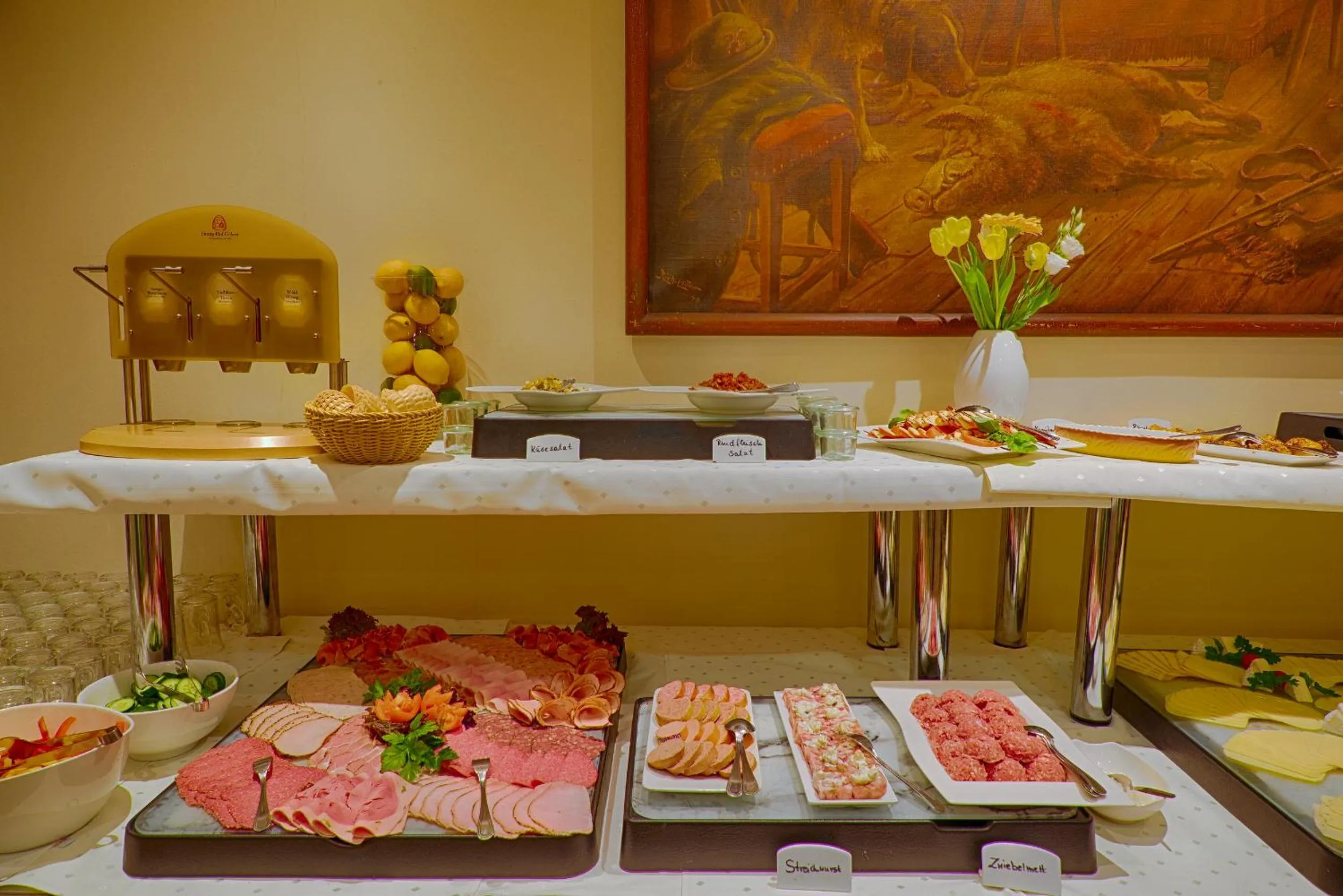 Buffet breakfast in Meeressterne Hotel Forsthaus Damerow