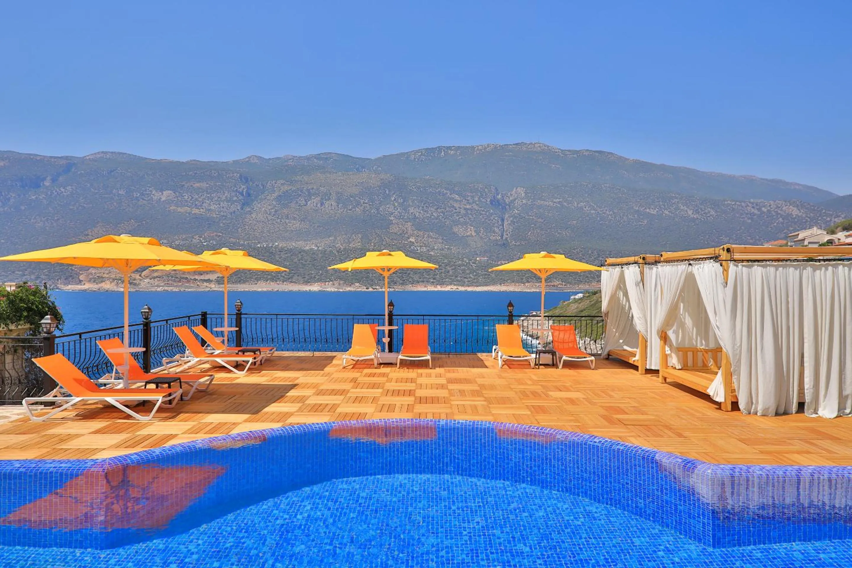 Swimming pool in Atalante Hotel
