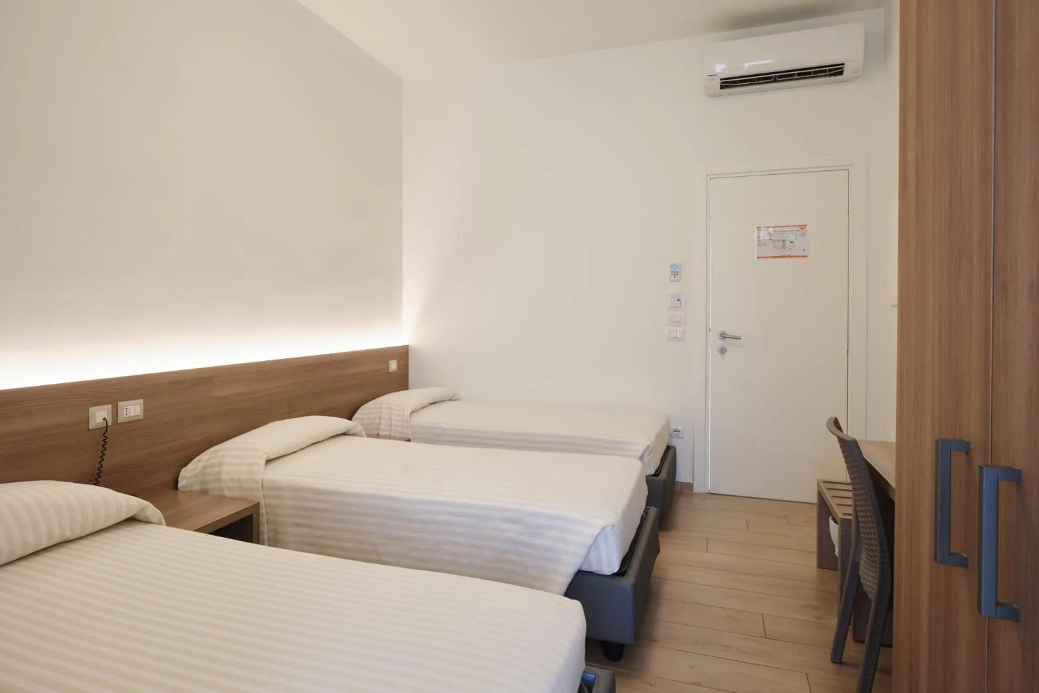 Bed in HOTELRISTORANTE IL PUNTO