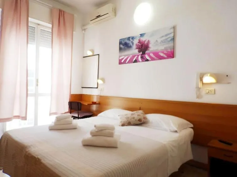 Bed in Hotel Graziella Mare