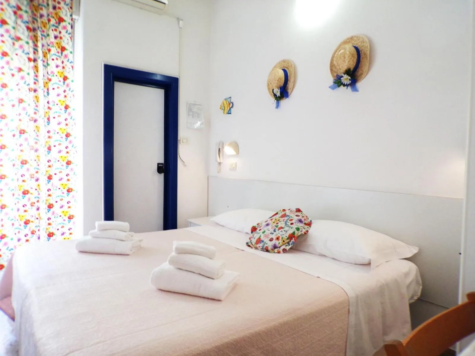Bed in Hotel Graziella Mare