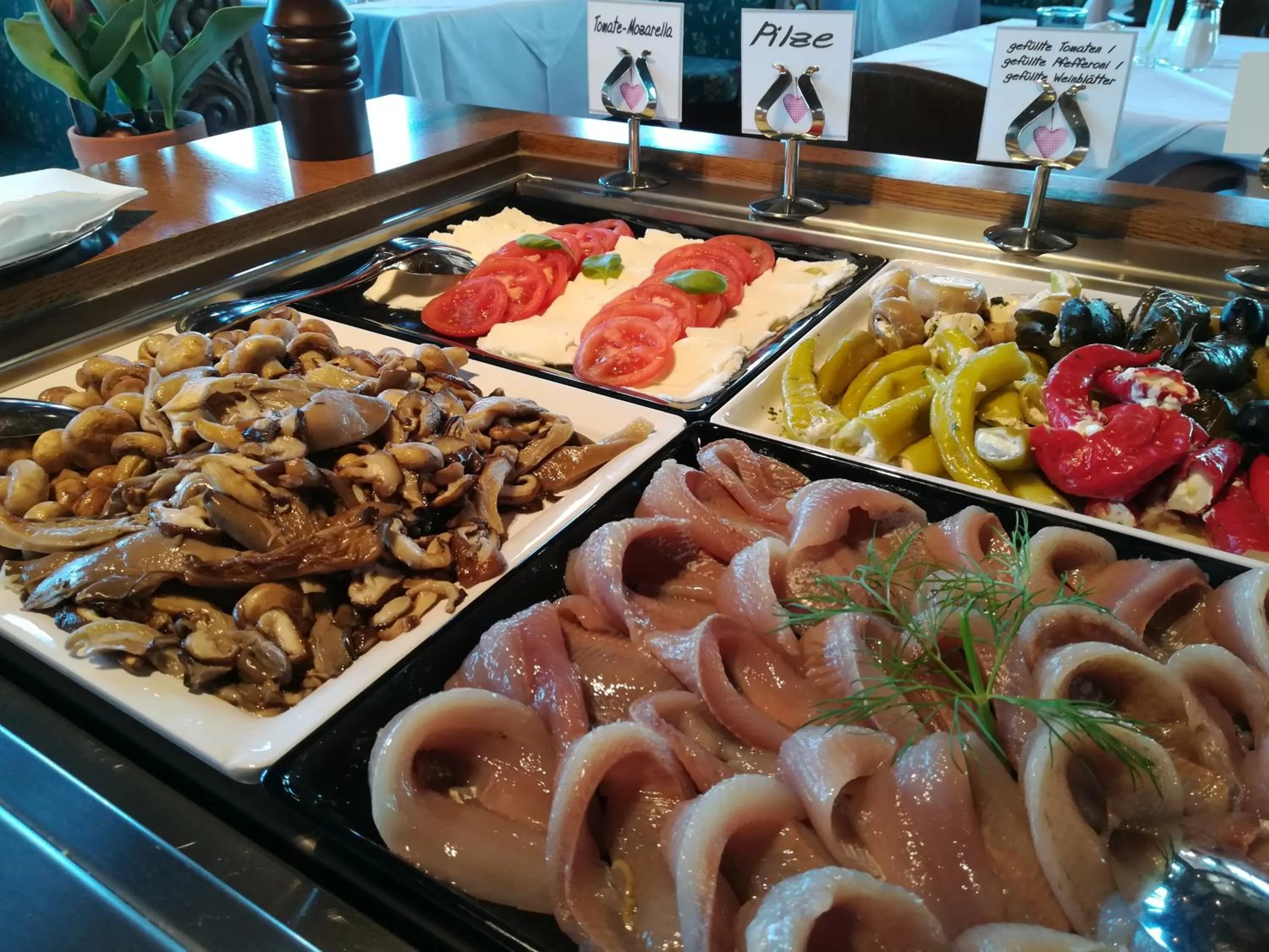 Food close-up in SeeHotel Wassermann