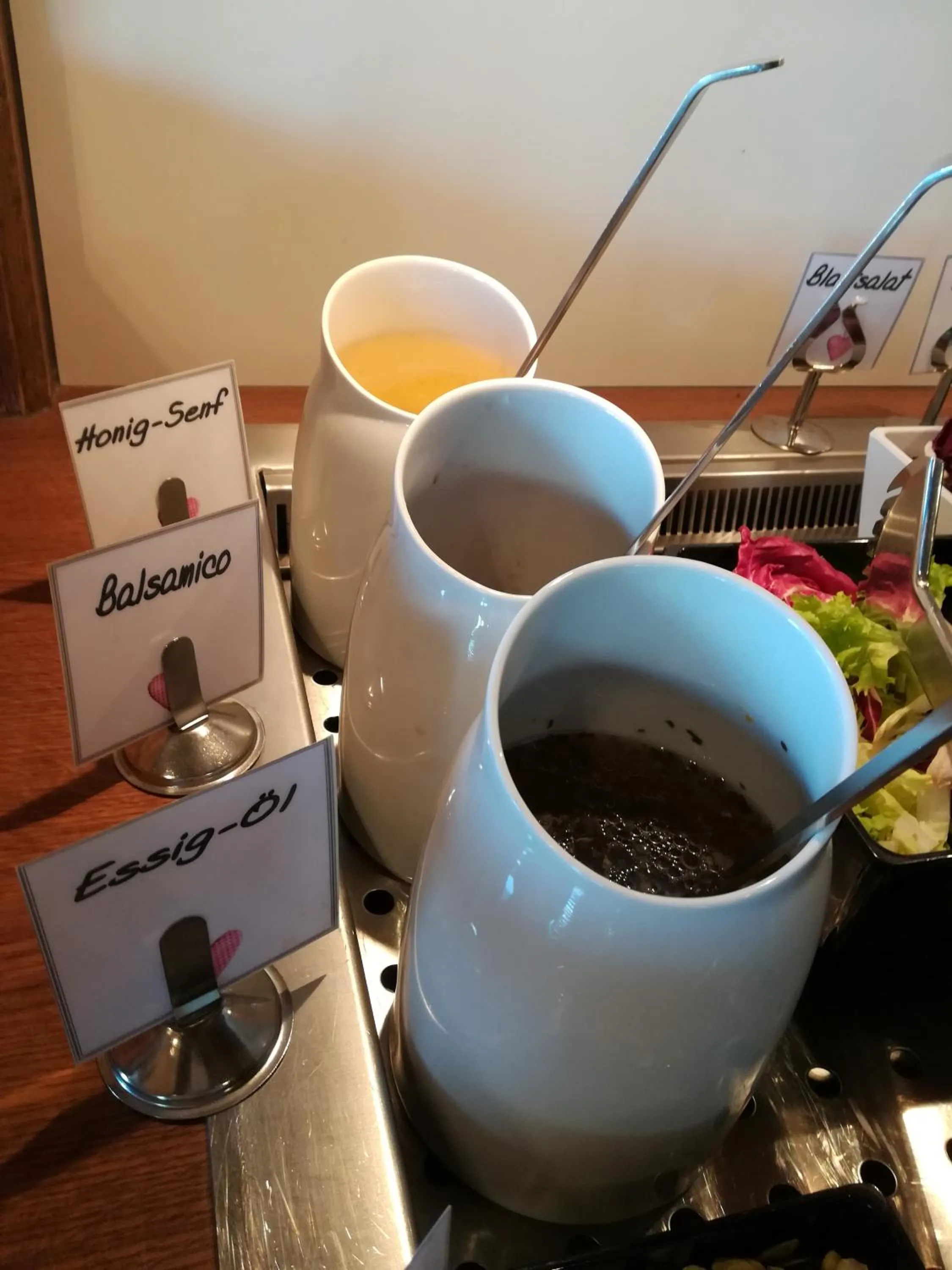 Food close-up in SeeHotel Wassermann