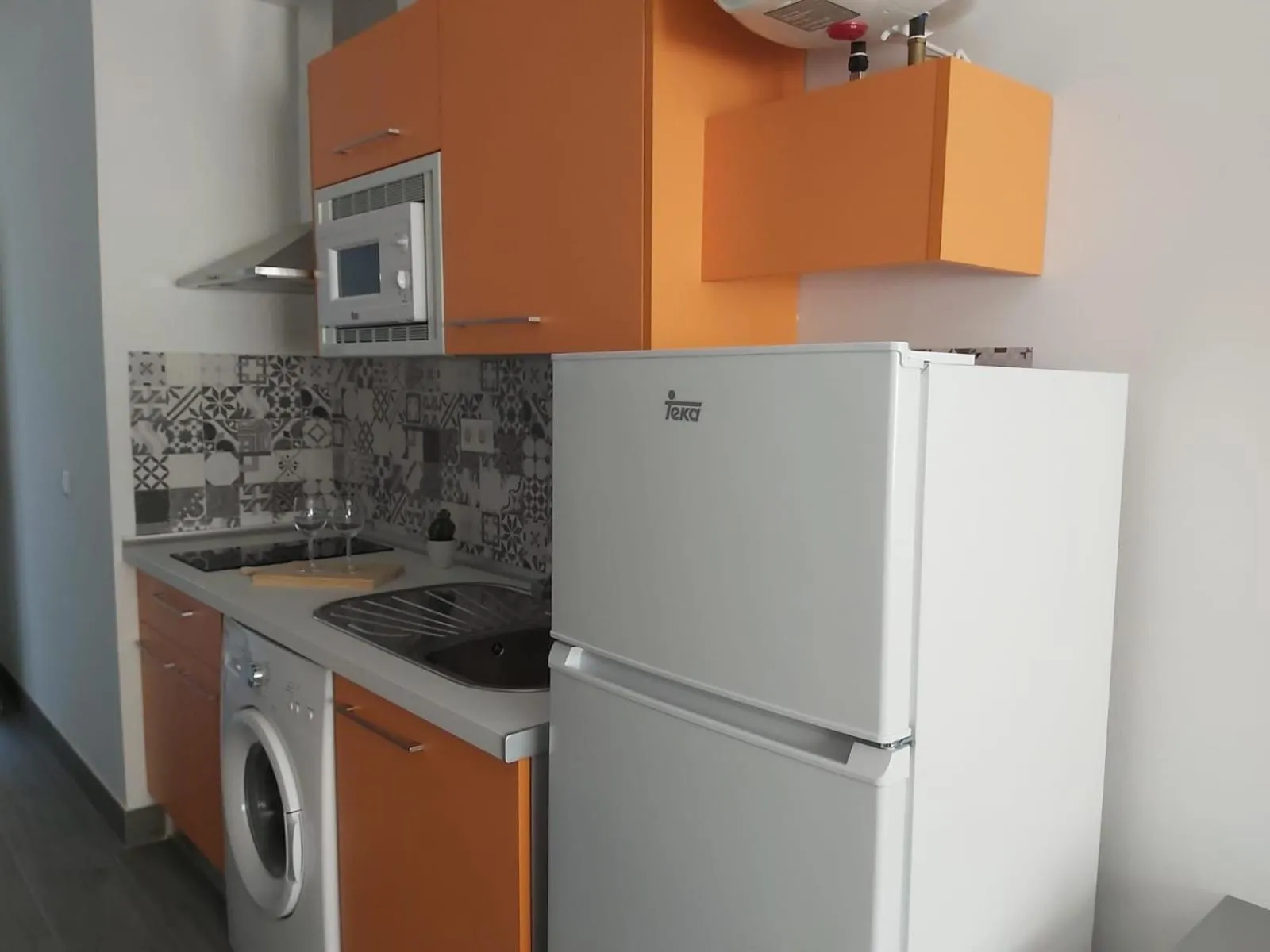 Kitchen or kitchenette in Bnbook Medea Apartments