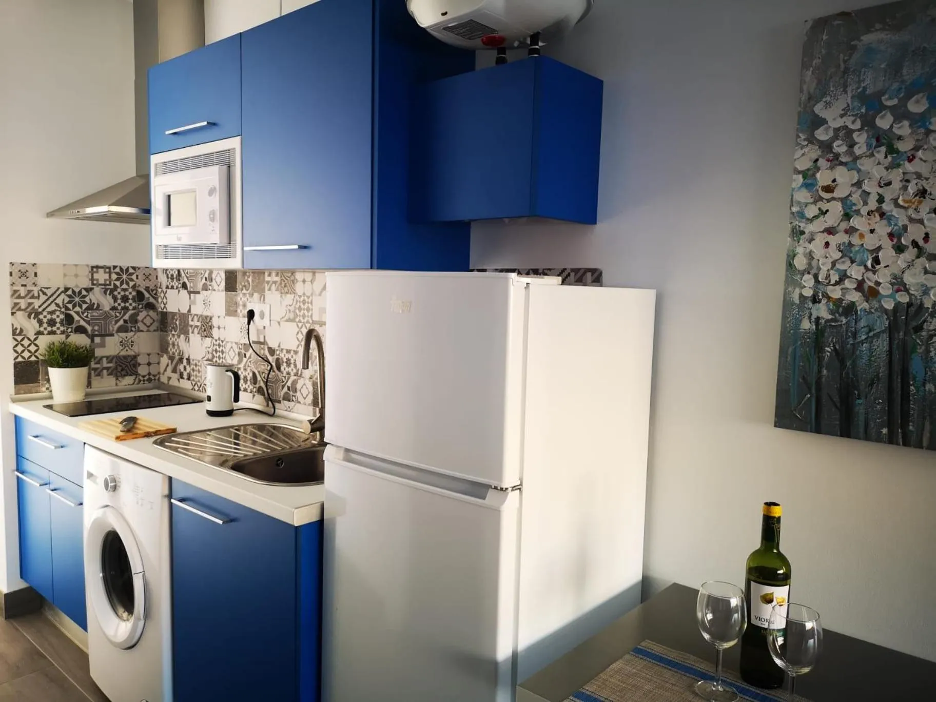 Kitchen or kitchenette in Bnbook Medea Apartments
