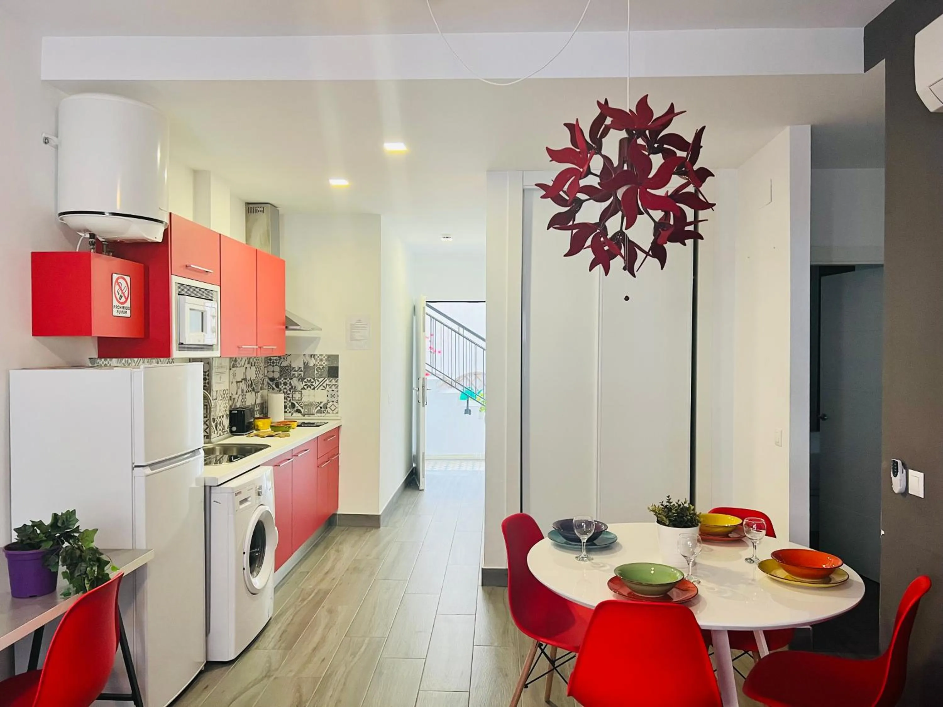 Kitchen or kitchenette in Bnbook Medea Apartments