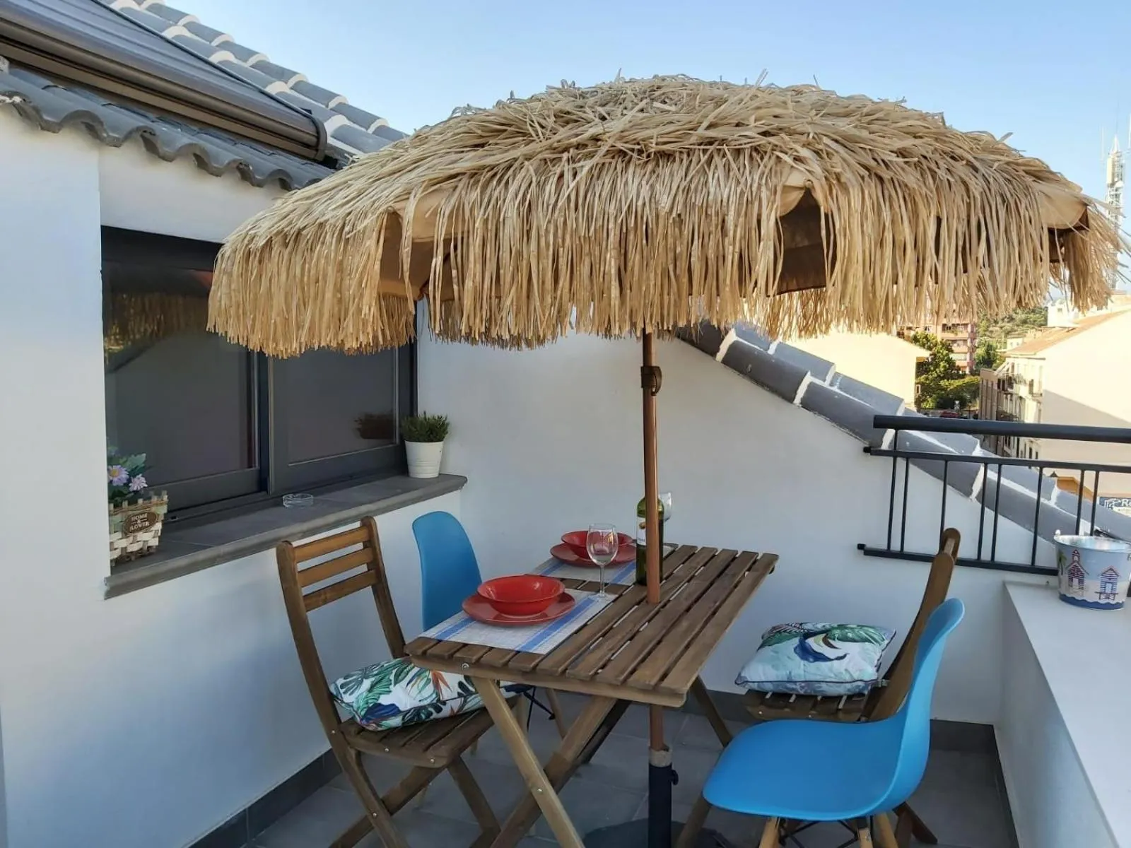 Balcony/Terrace in Bnbook Medea Apartments