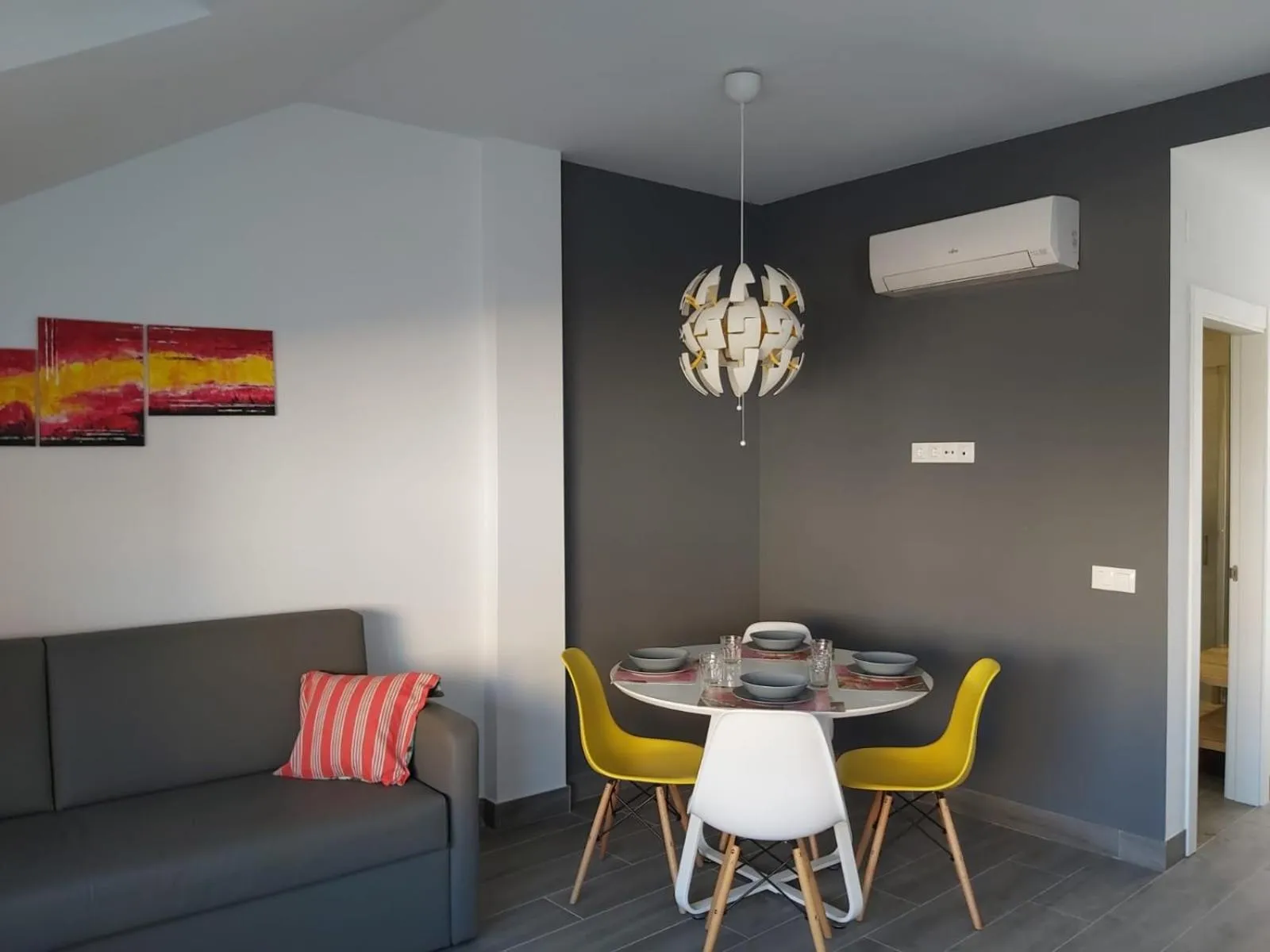 Living room in Bnbook Medea Apartments