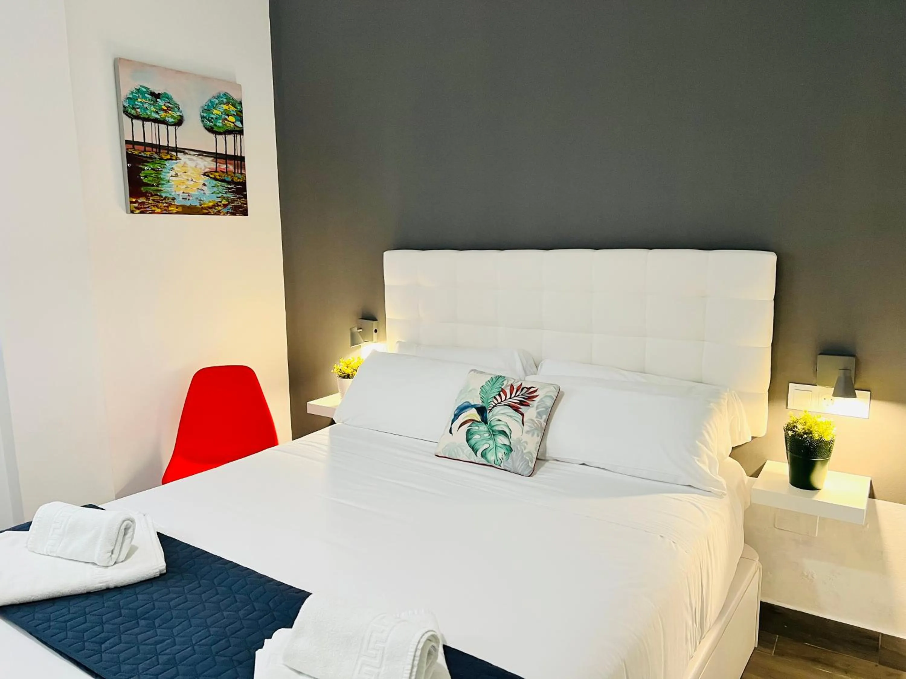 Bed in Bnbook Medea Apartments