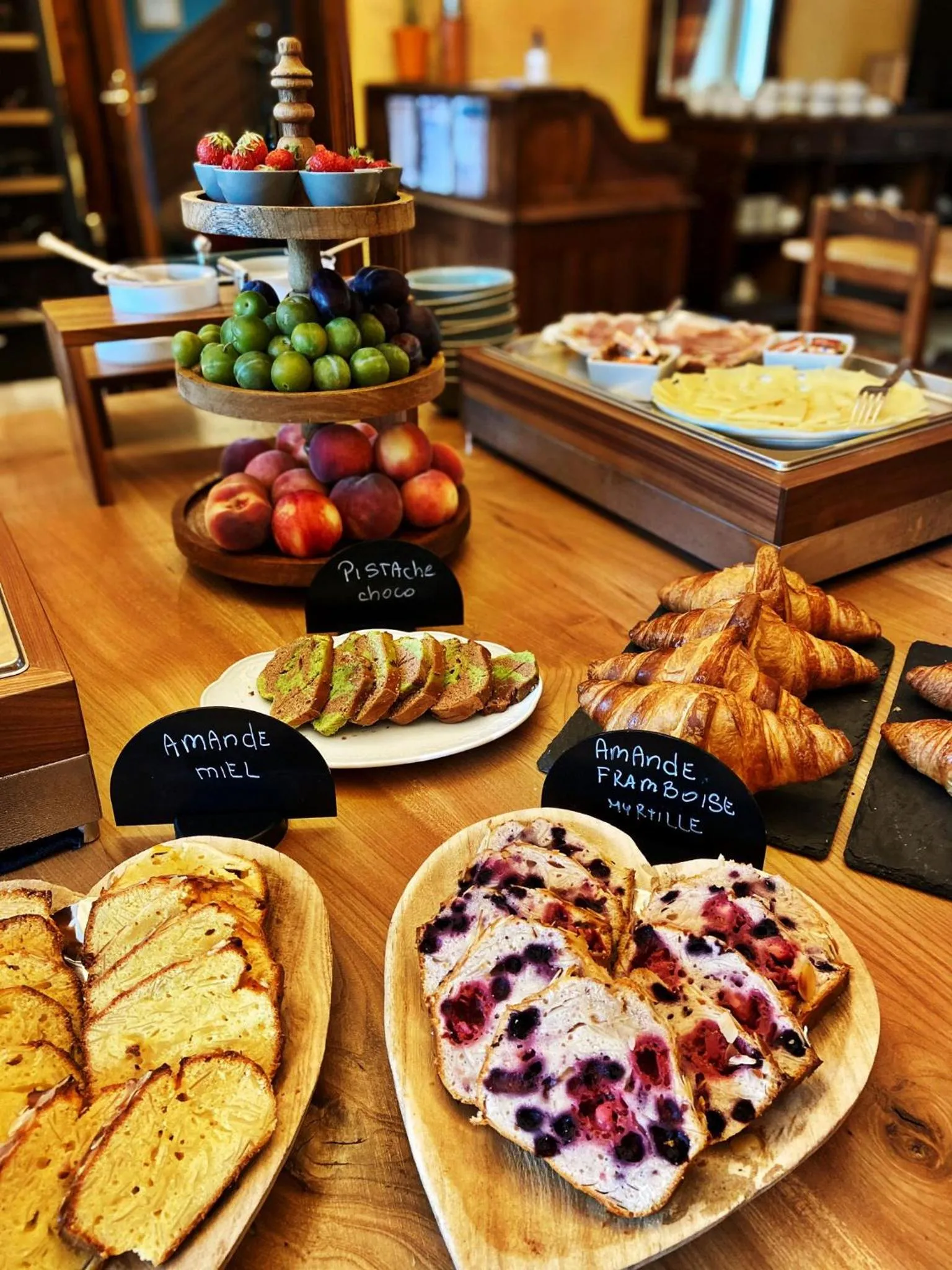 Breakfast in hôtel oberland