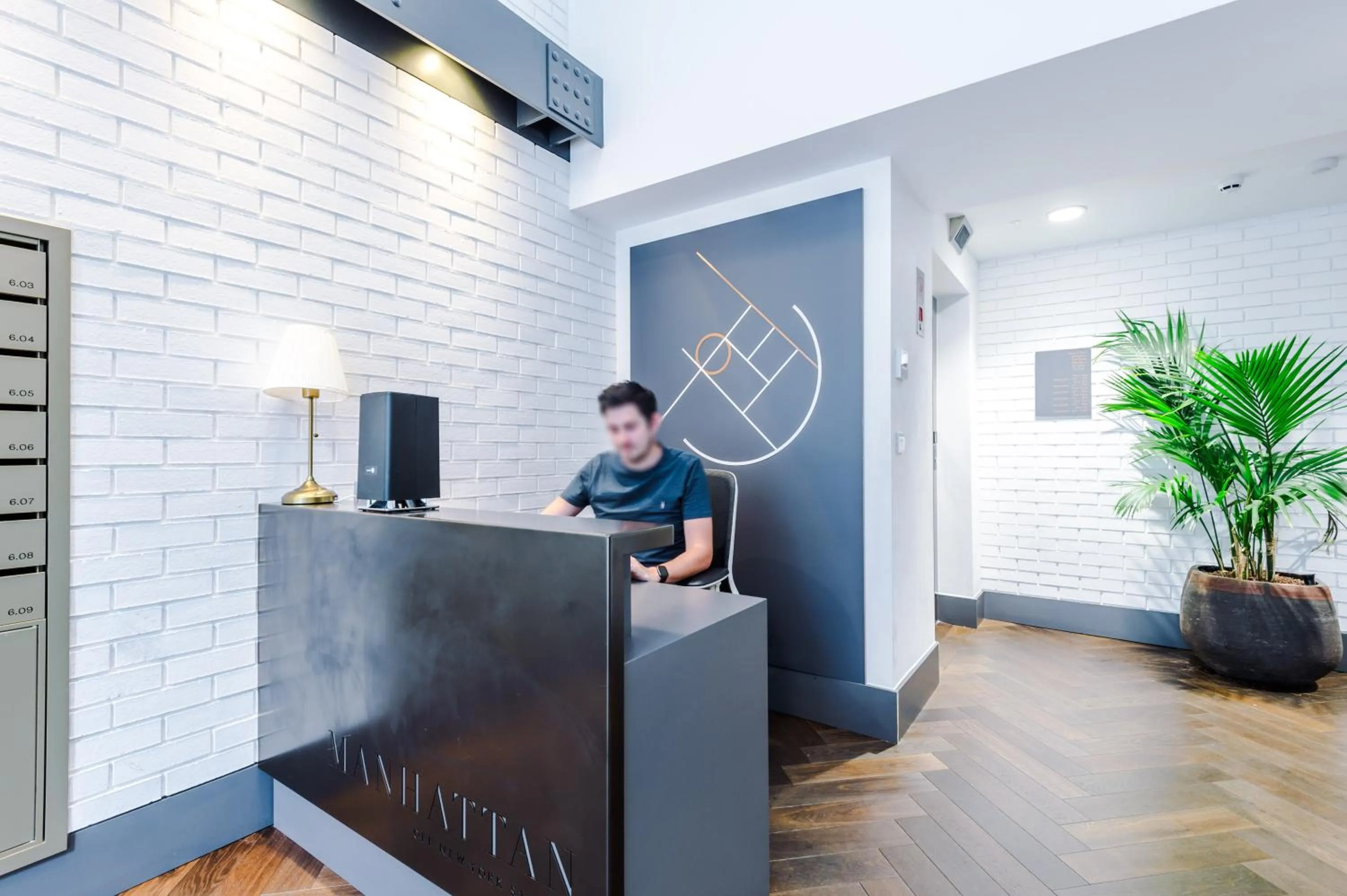 Lobby or reception in Hilltop Serviced Apartments - Piccadilly