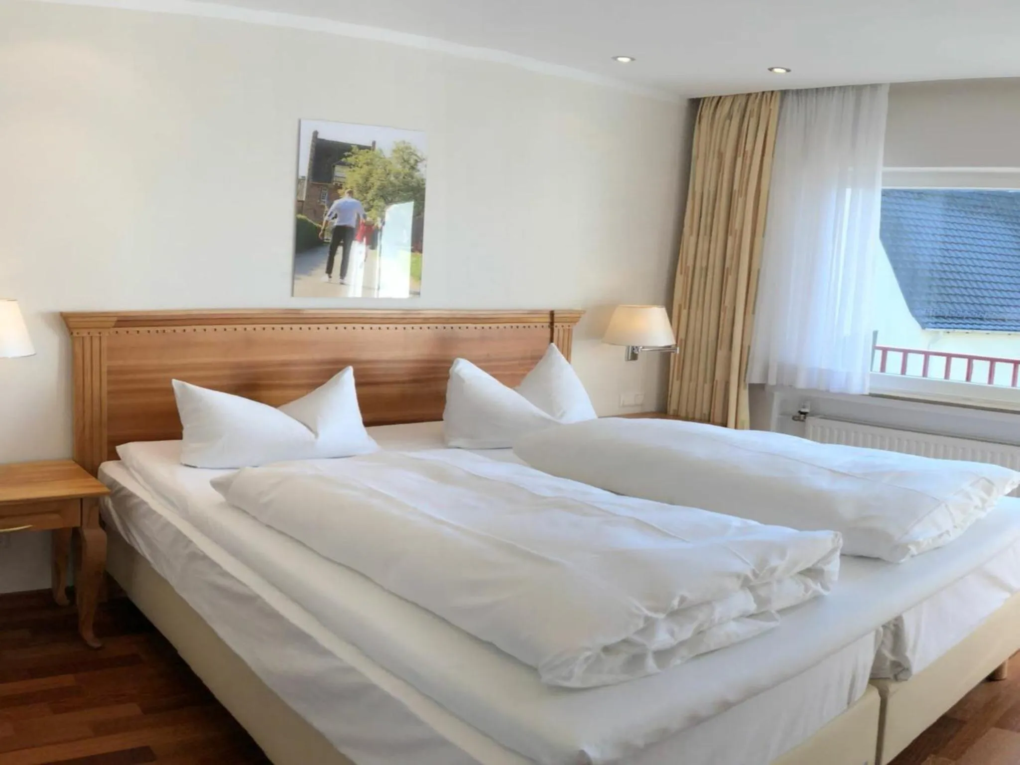 Photo of the whole room, Bed in Landidyll Hotel Restaurant Weidenbrück & SPA