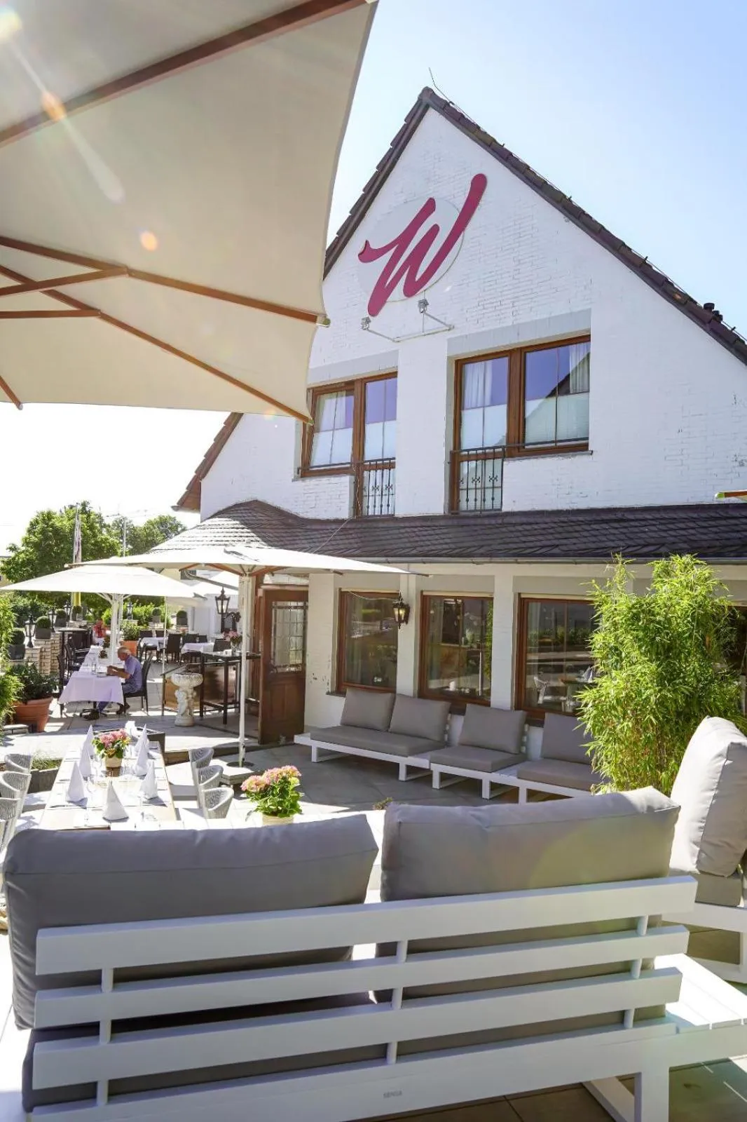 Property building in Landidyll Hotel Restaurant Weidenbrück & SPA