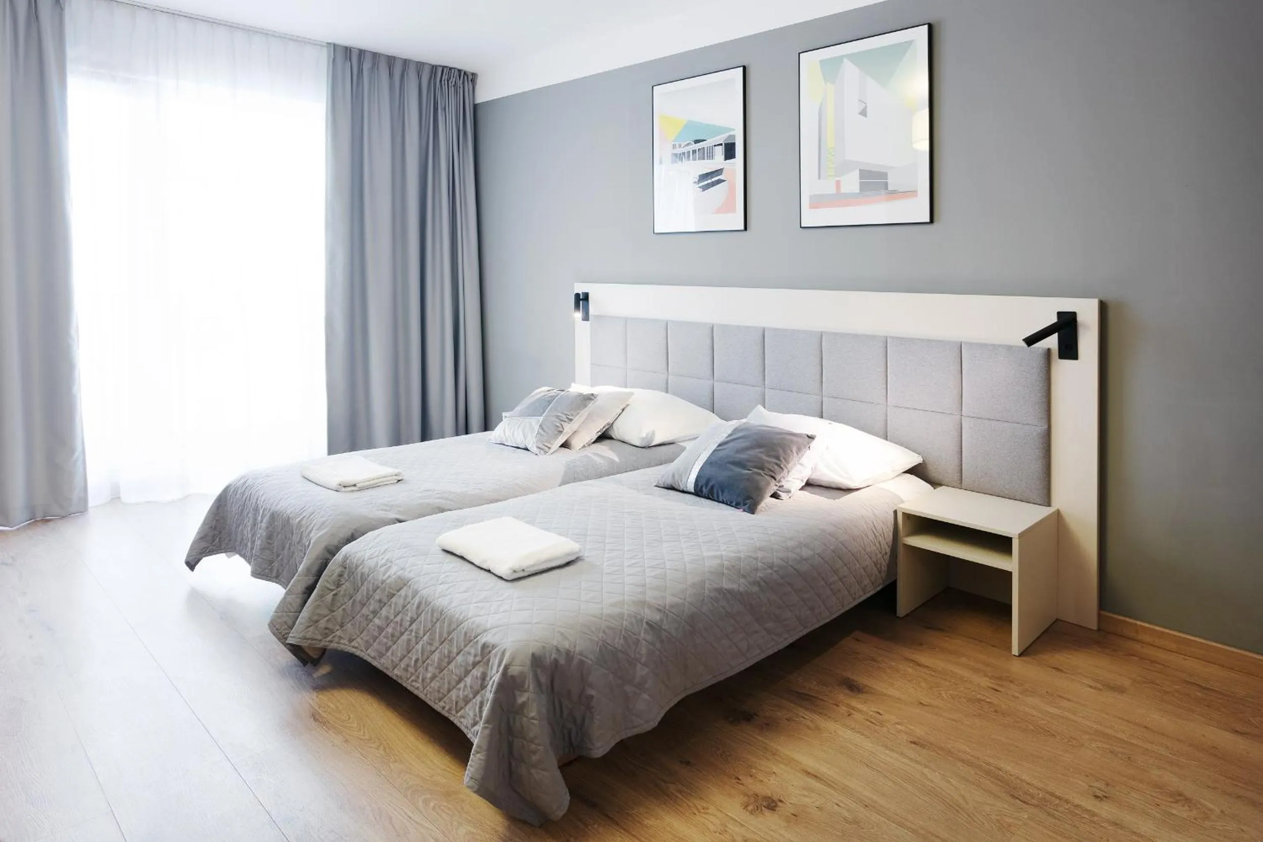 Bed in Wolska Residence