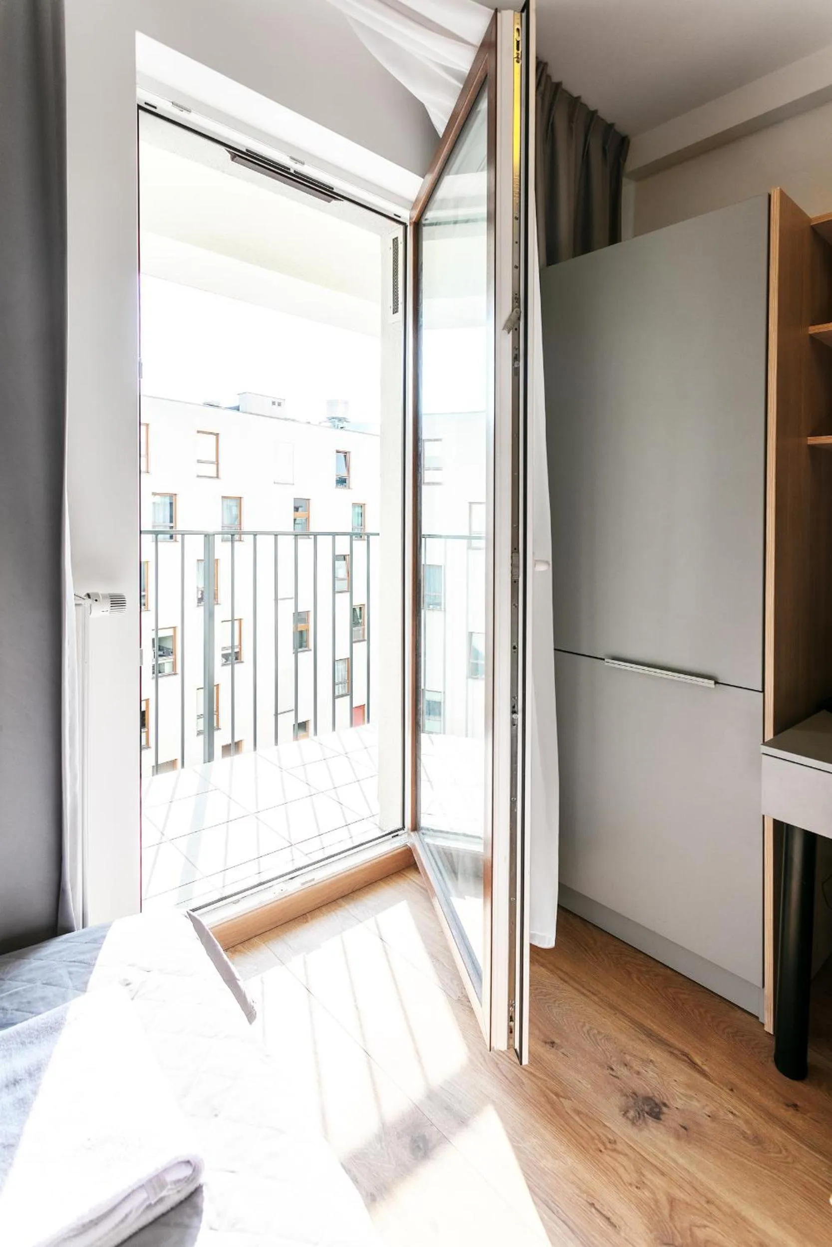 Balcony/Terrace in Wolska Residence