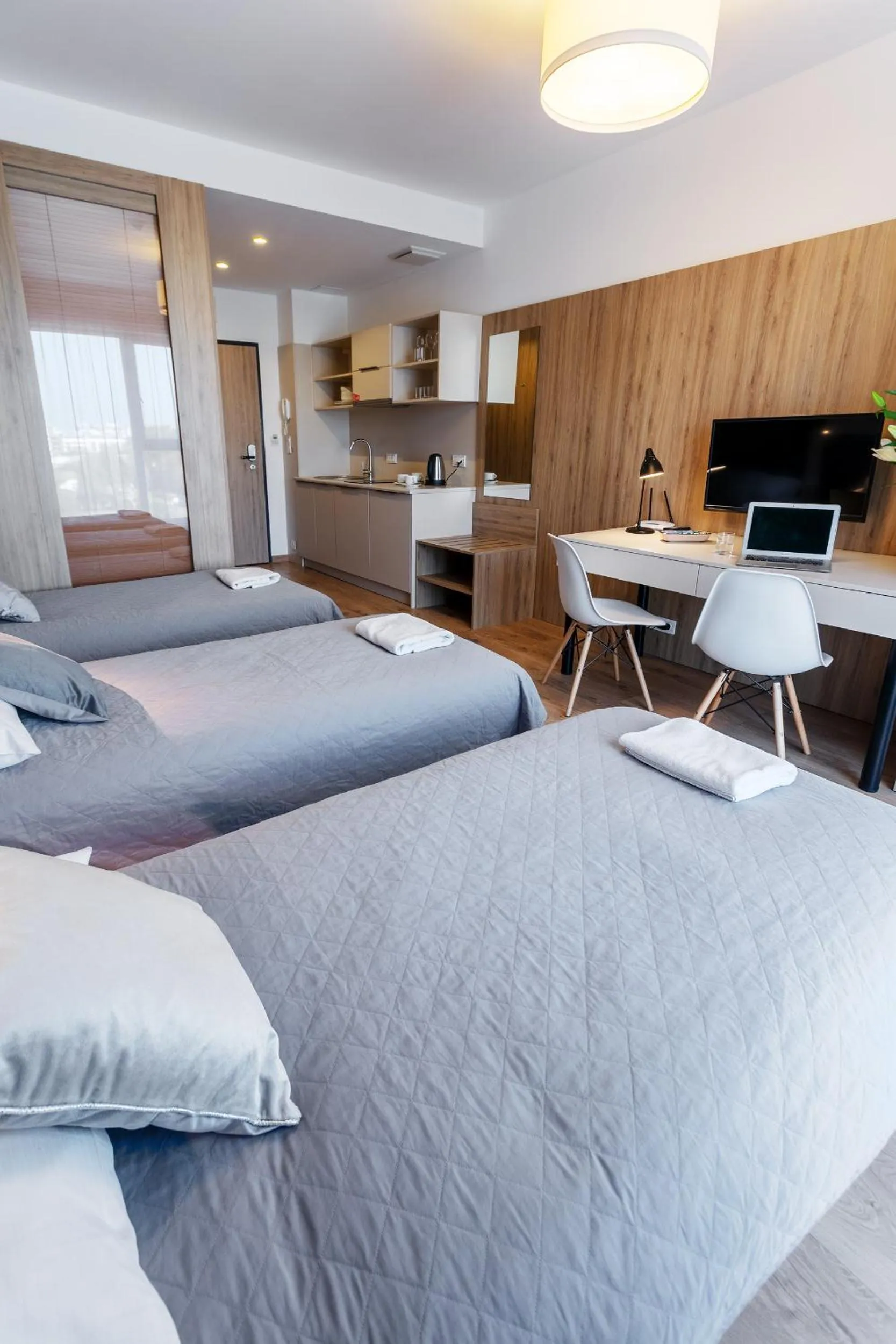 Bed in Wolska Residence